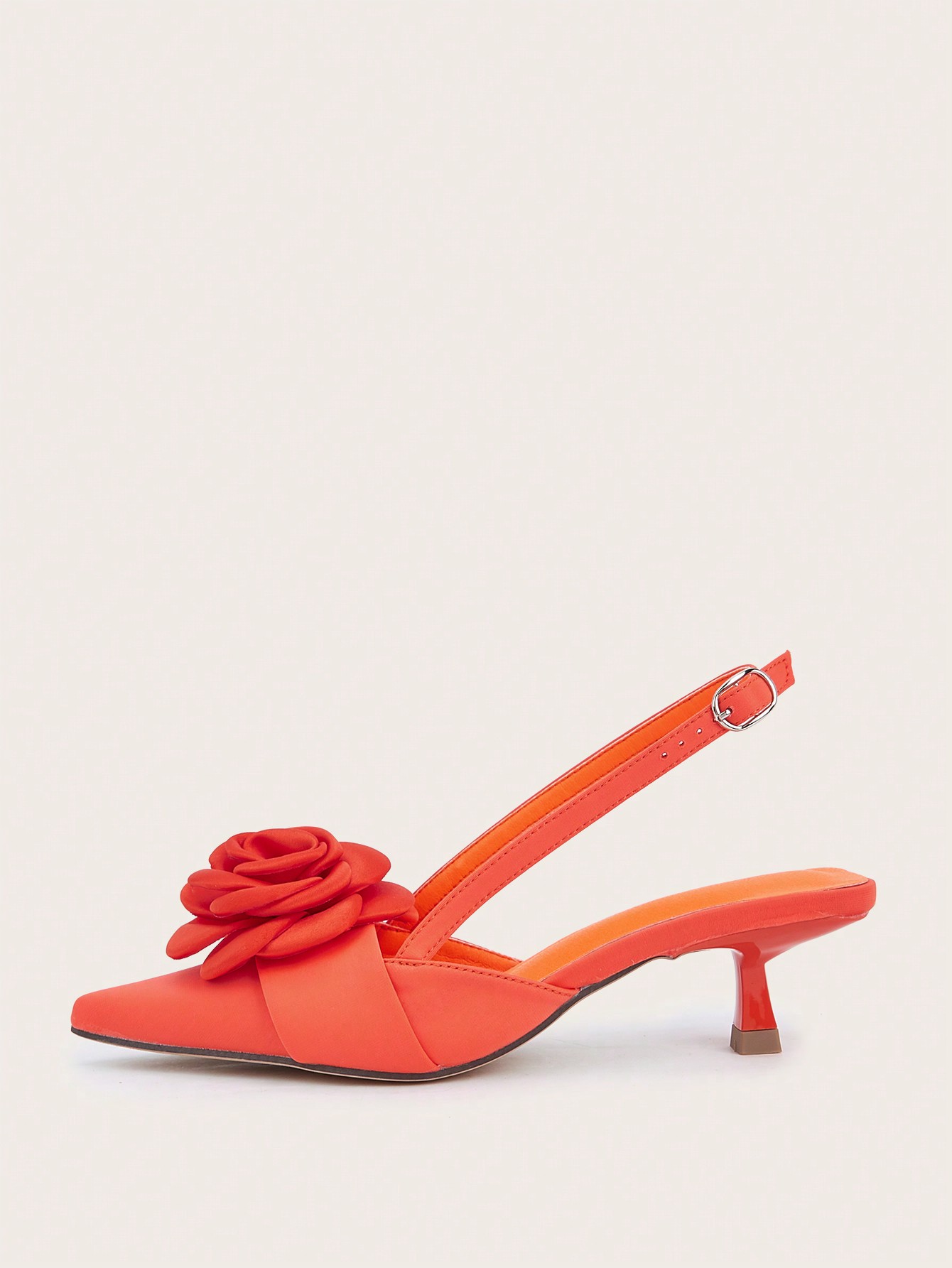 In Orange Women Pumps