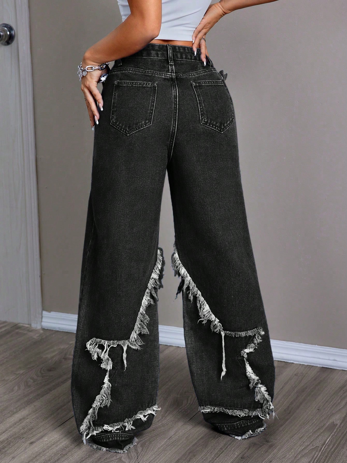 In Black Women Denim