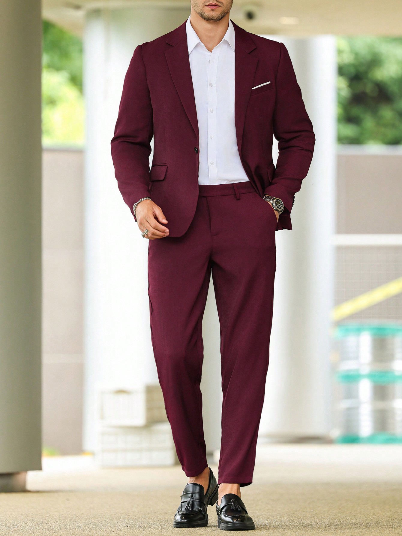 Men Plus Size Suits