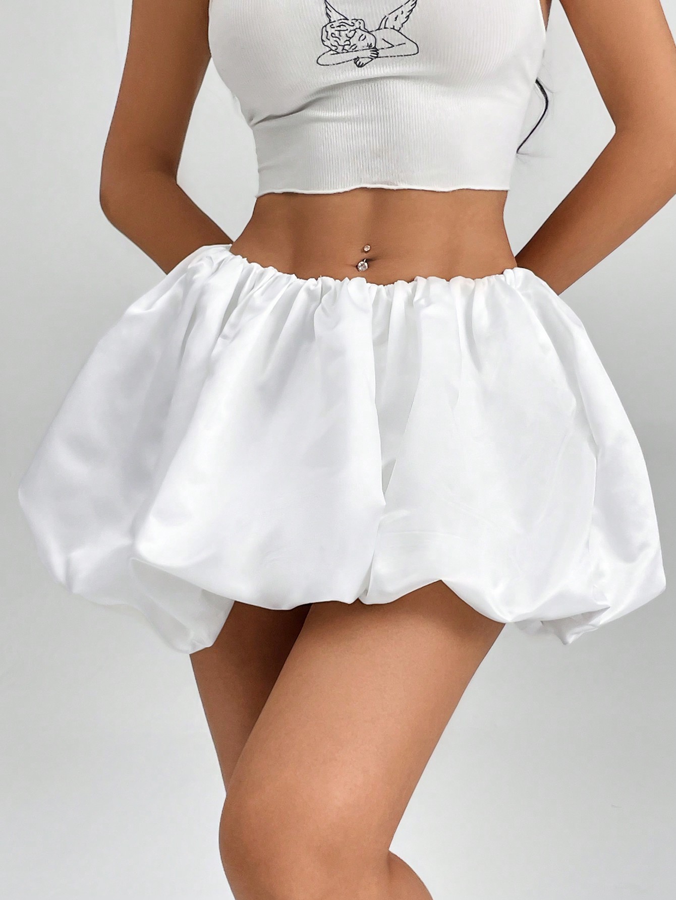 In White Women Skirts