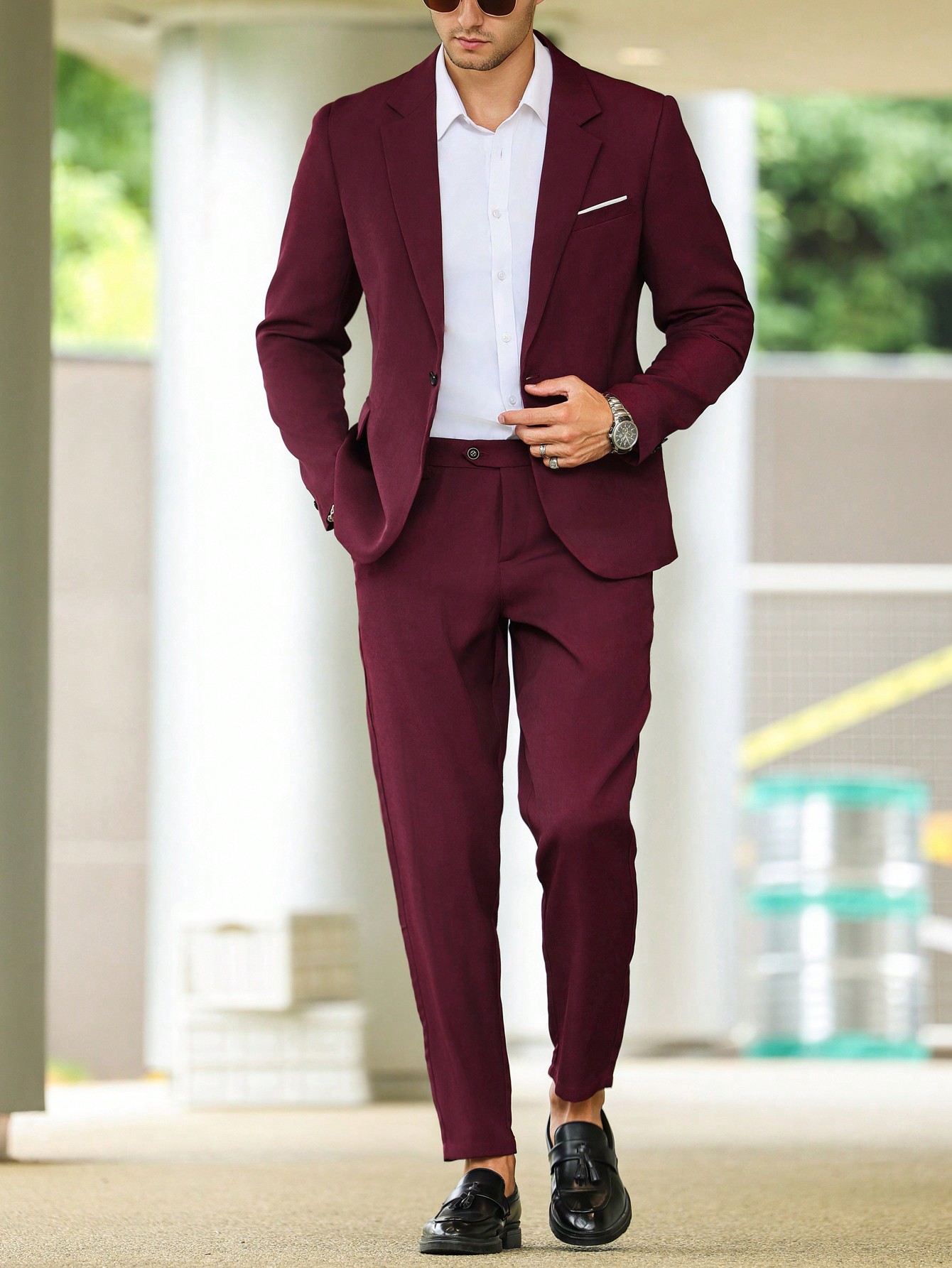 Men Plus Size Suits