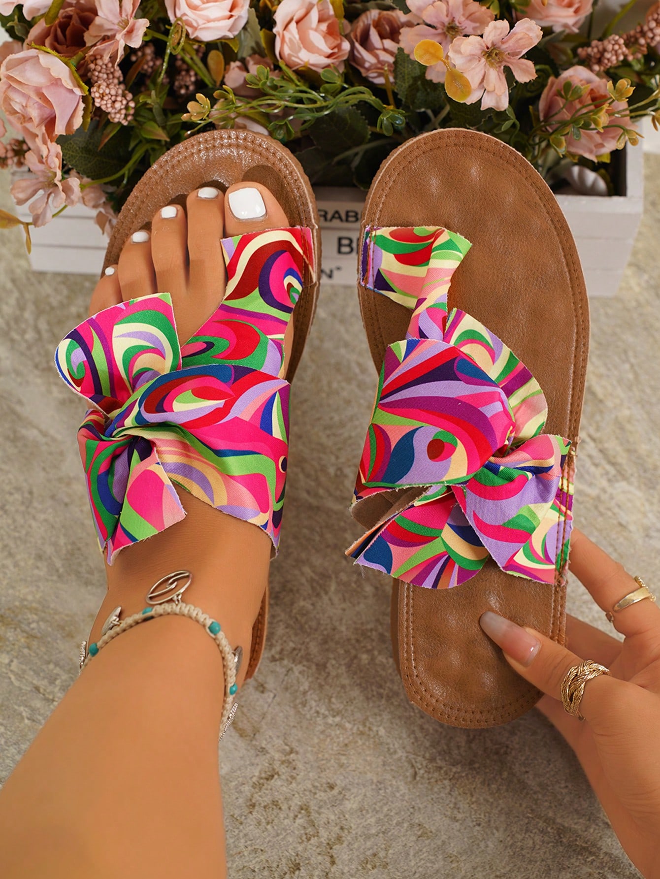 In Multicolor Women Sandals