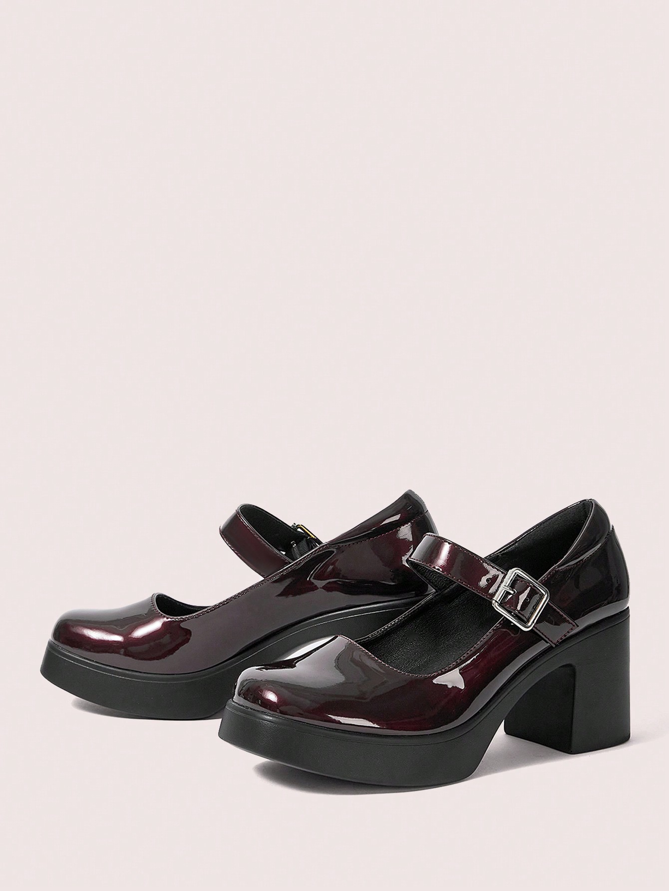 In Burgundy Women Pumps