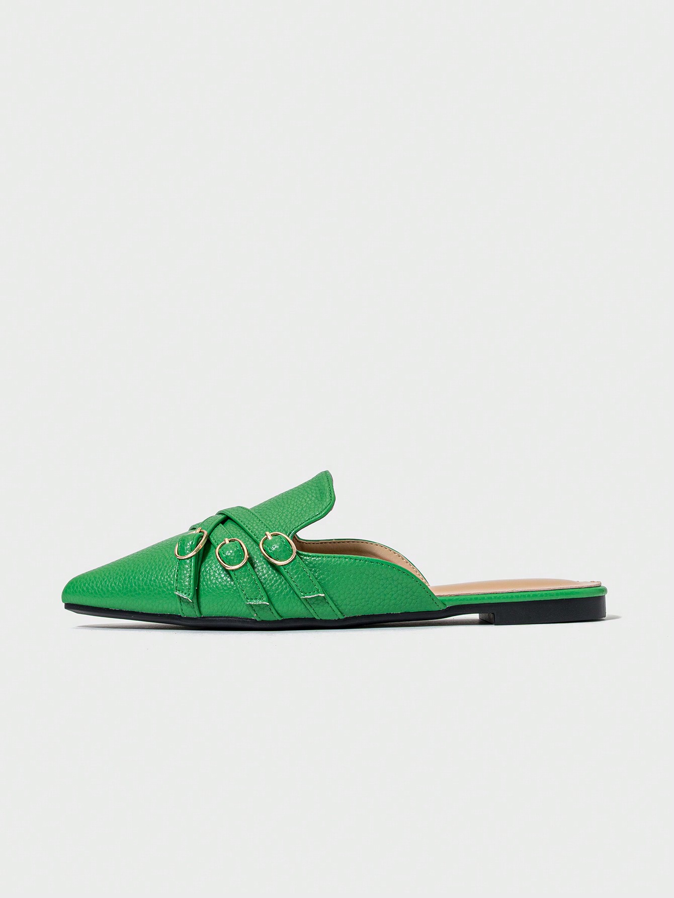 In Green Women Flats