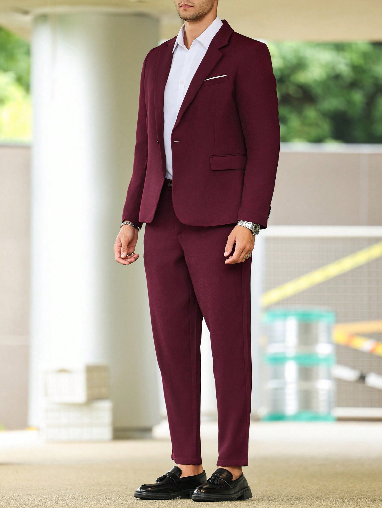 Men Plus Size Suits