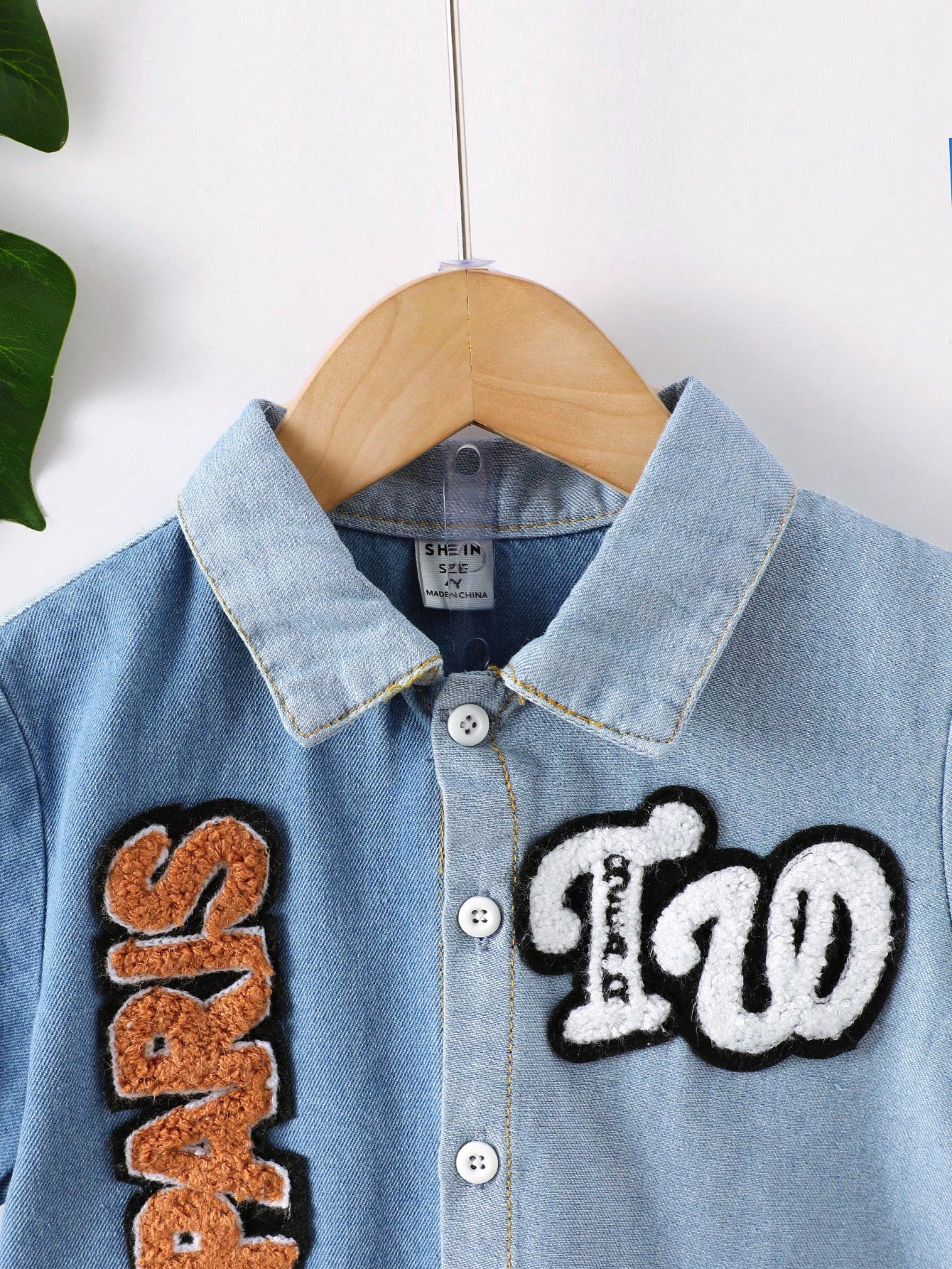 Young Boys Denim Two-piece Outfits