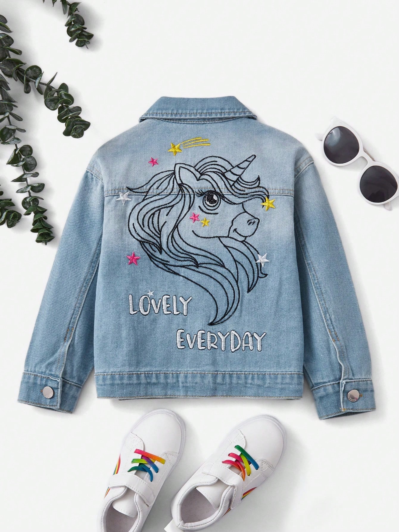 Young Girls Denim Jackets & Coats