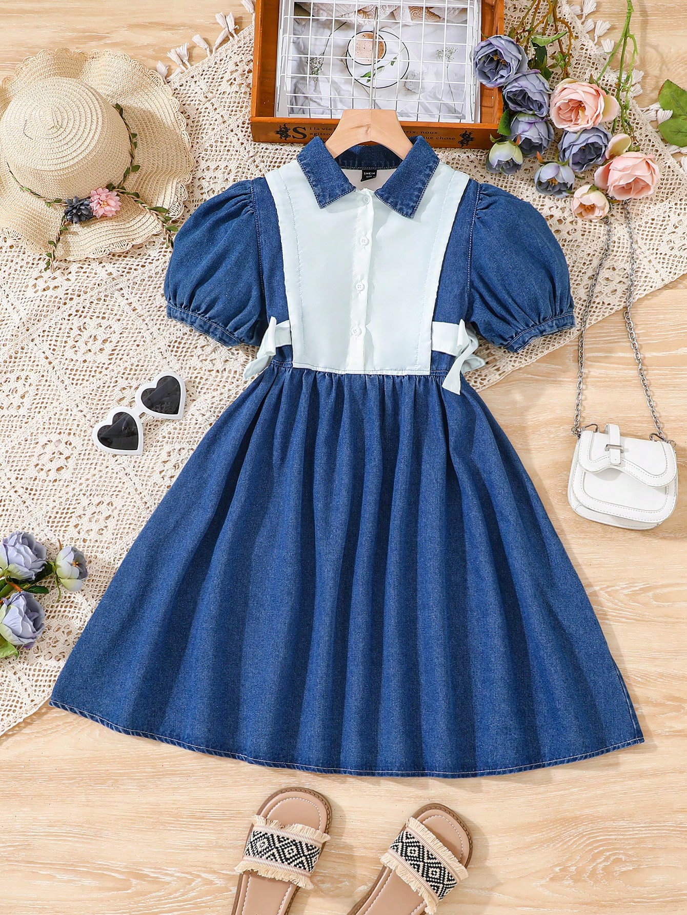 Tween Girls Denim Dresses