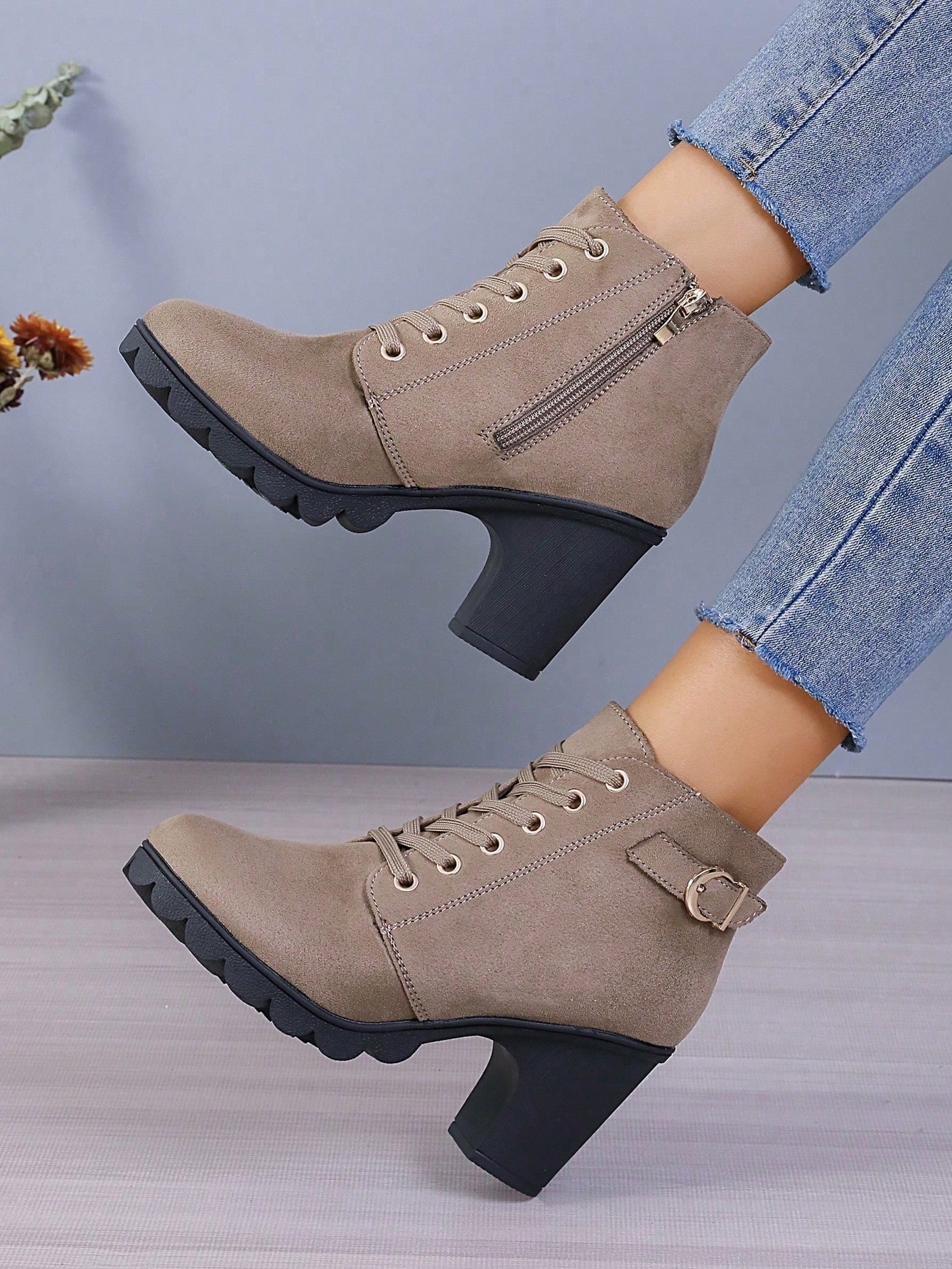 In Camel Women Fashion Boots