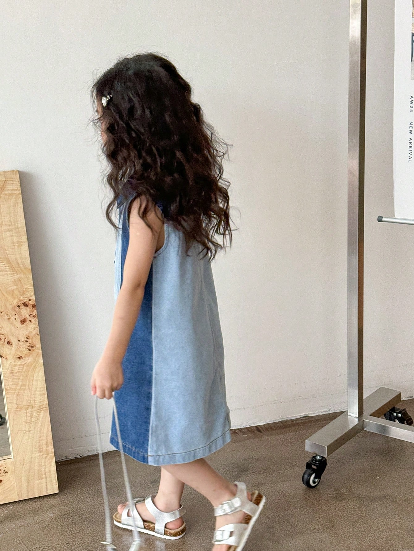 Young Girls Denim Dresses