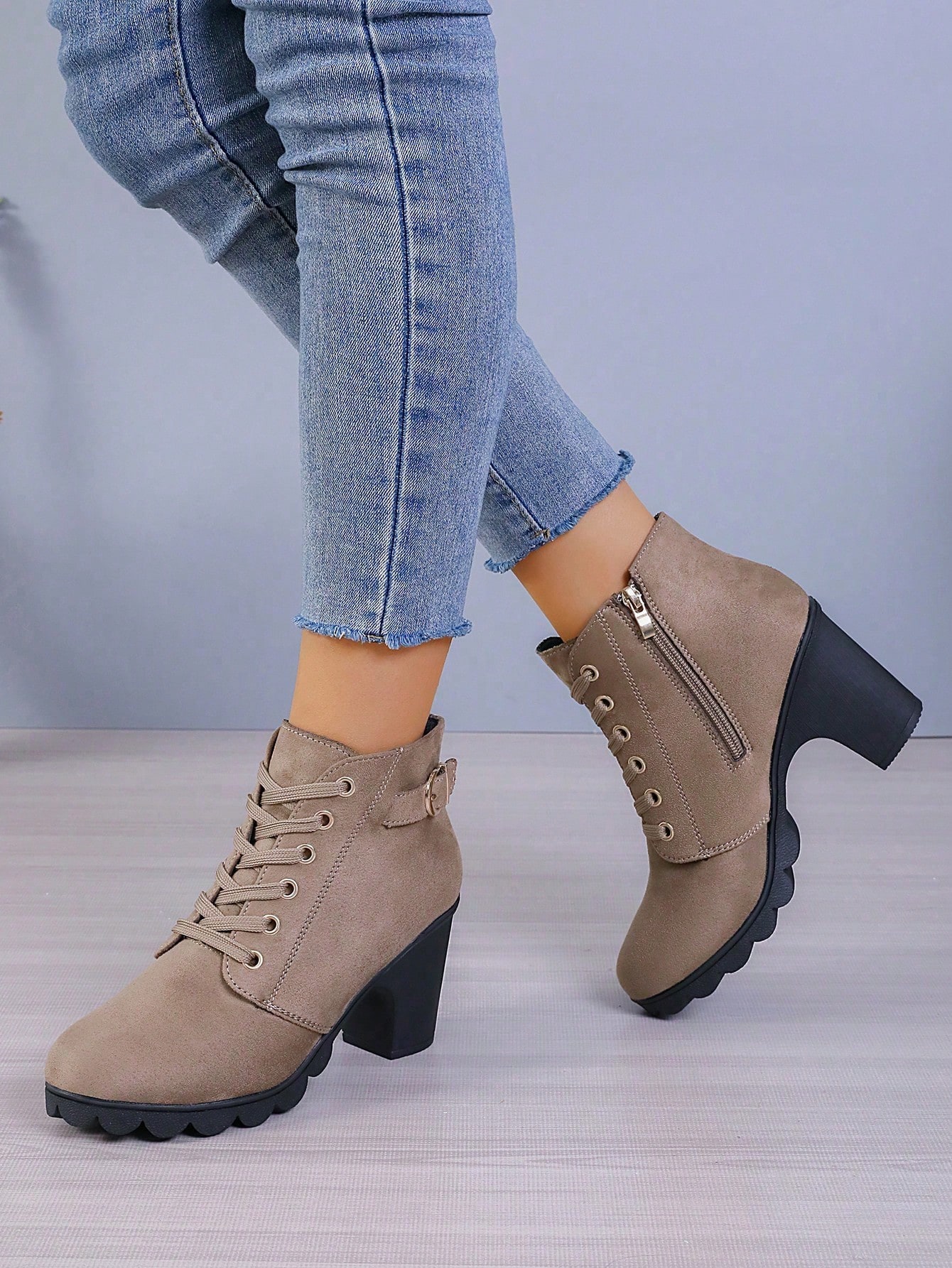 In Camel Women Fashion Boots