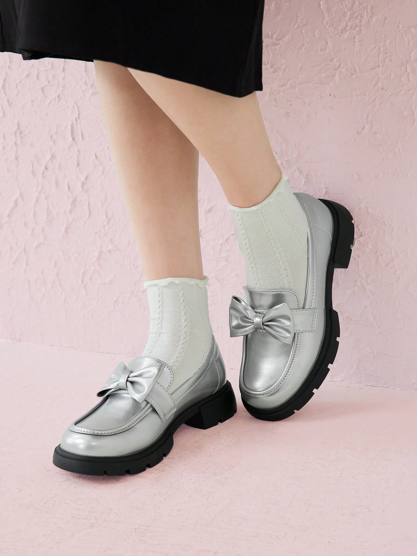 In Silver Women Wedges & Flatform