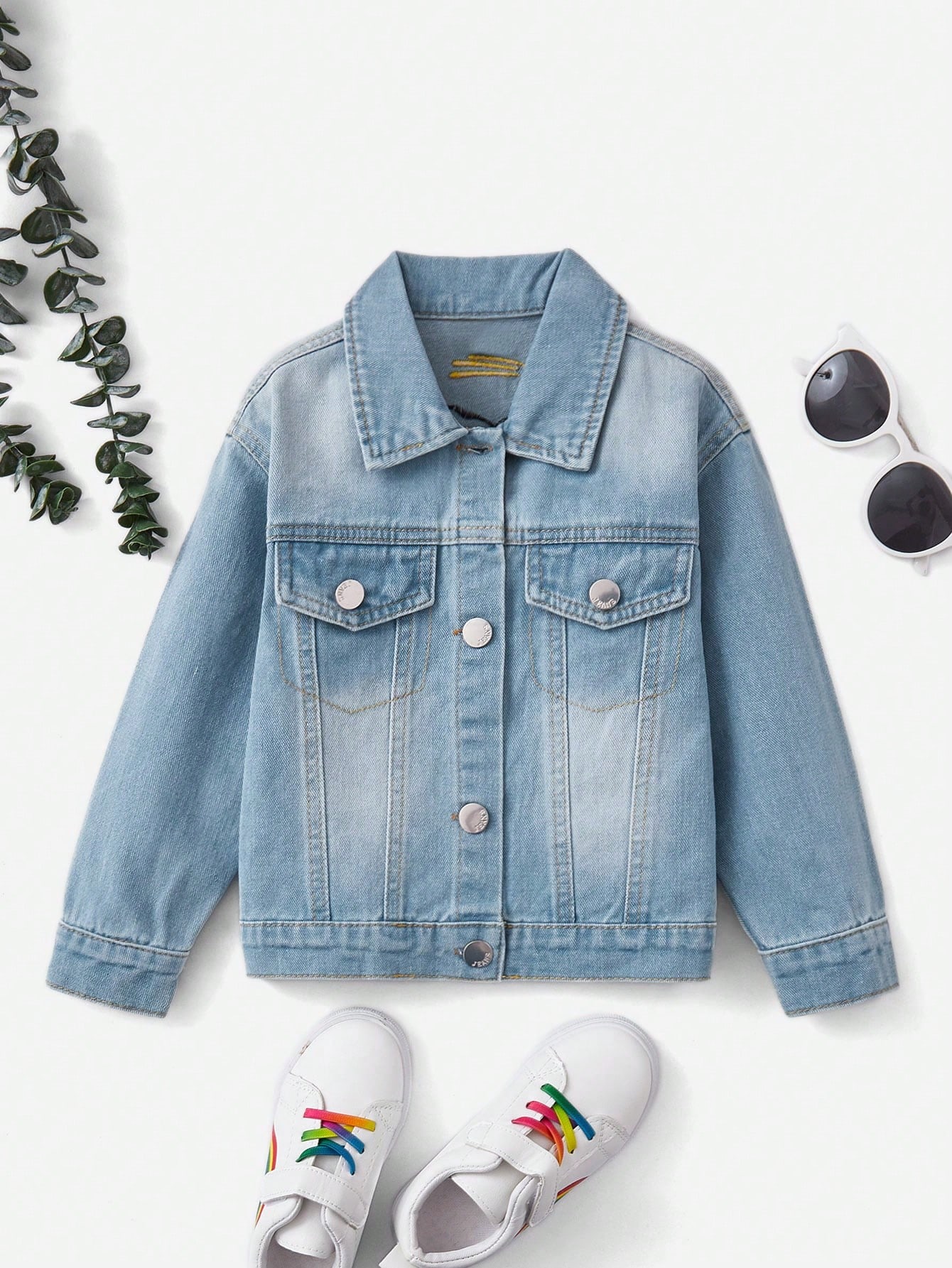 Young Girls Denim Jackets & Coats