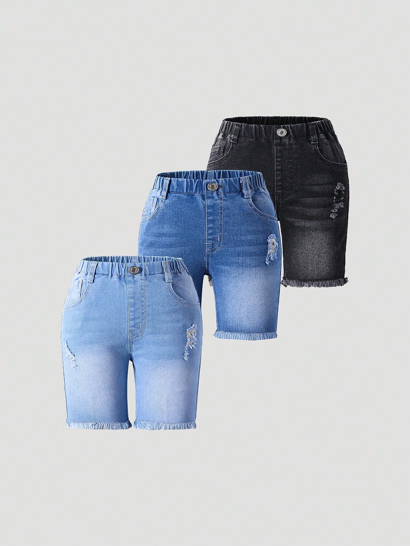 Young Girls Denim Shorts