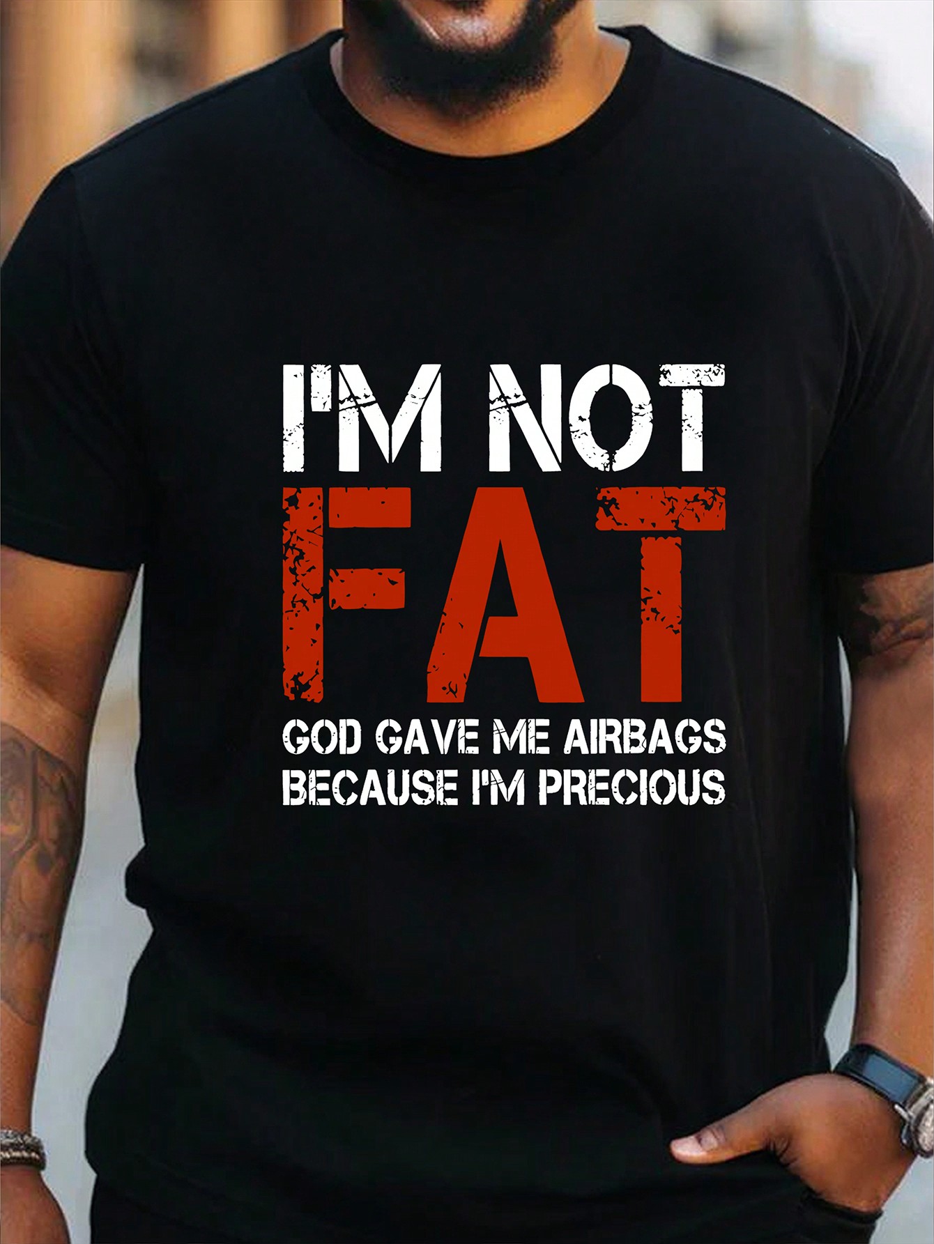 Men Plus Size T-Shirts