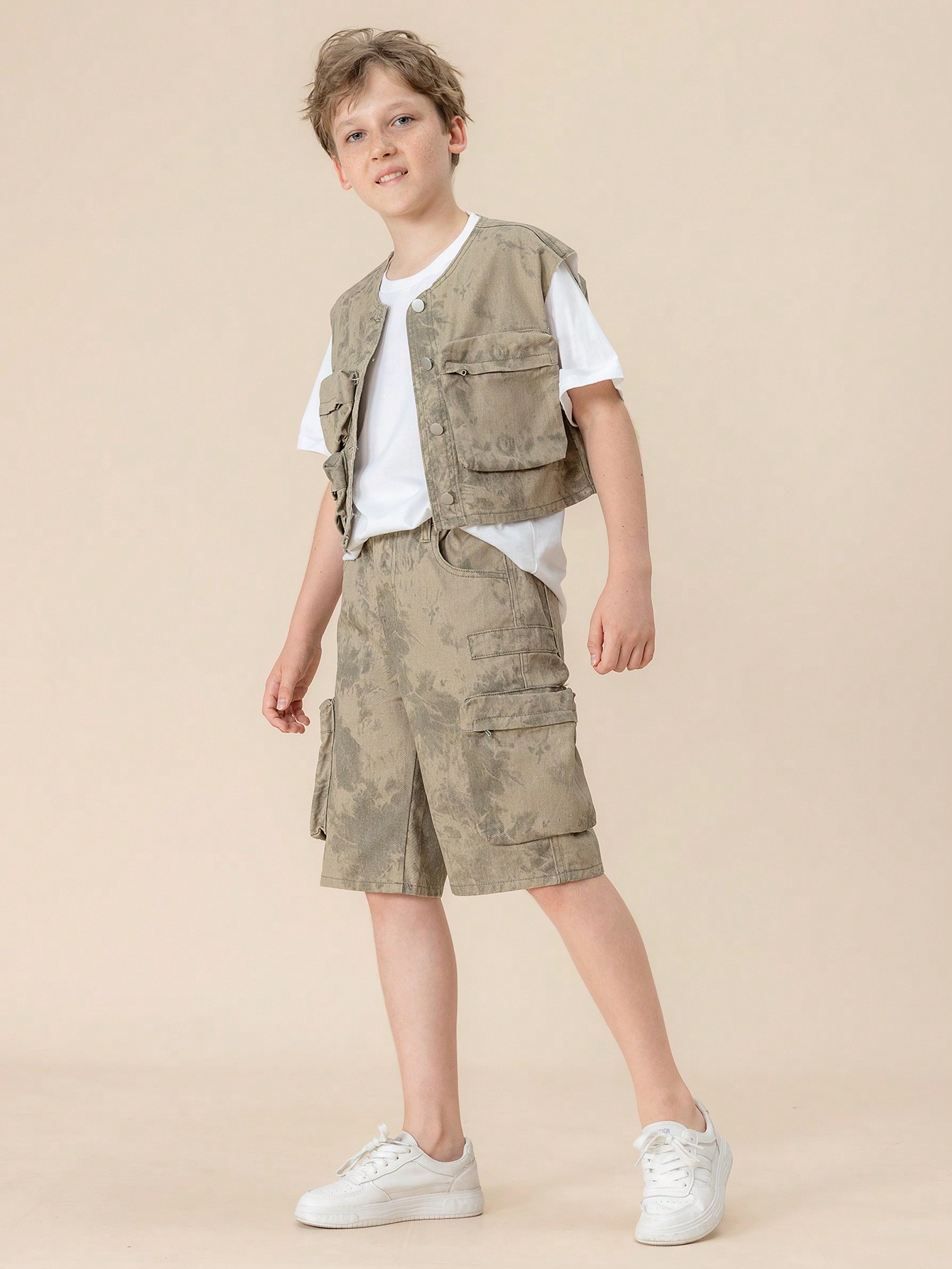 Tween Boys Denim Two-piece Outfits