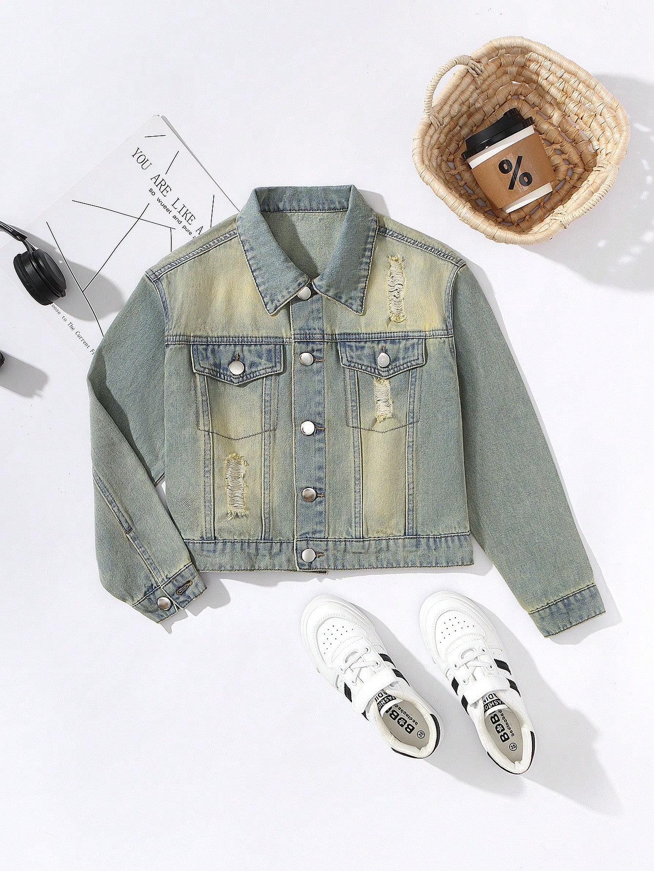 Tween Girls Denim Jackets & Coats