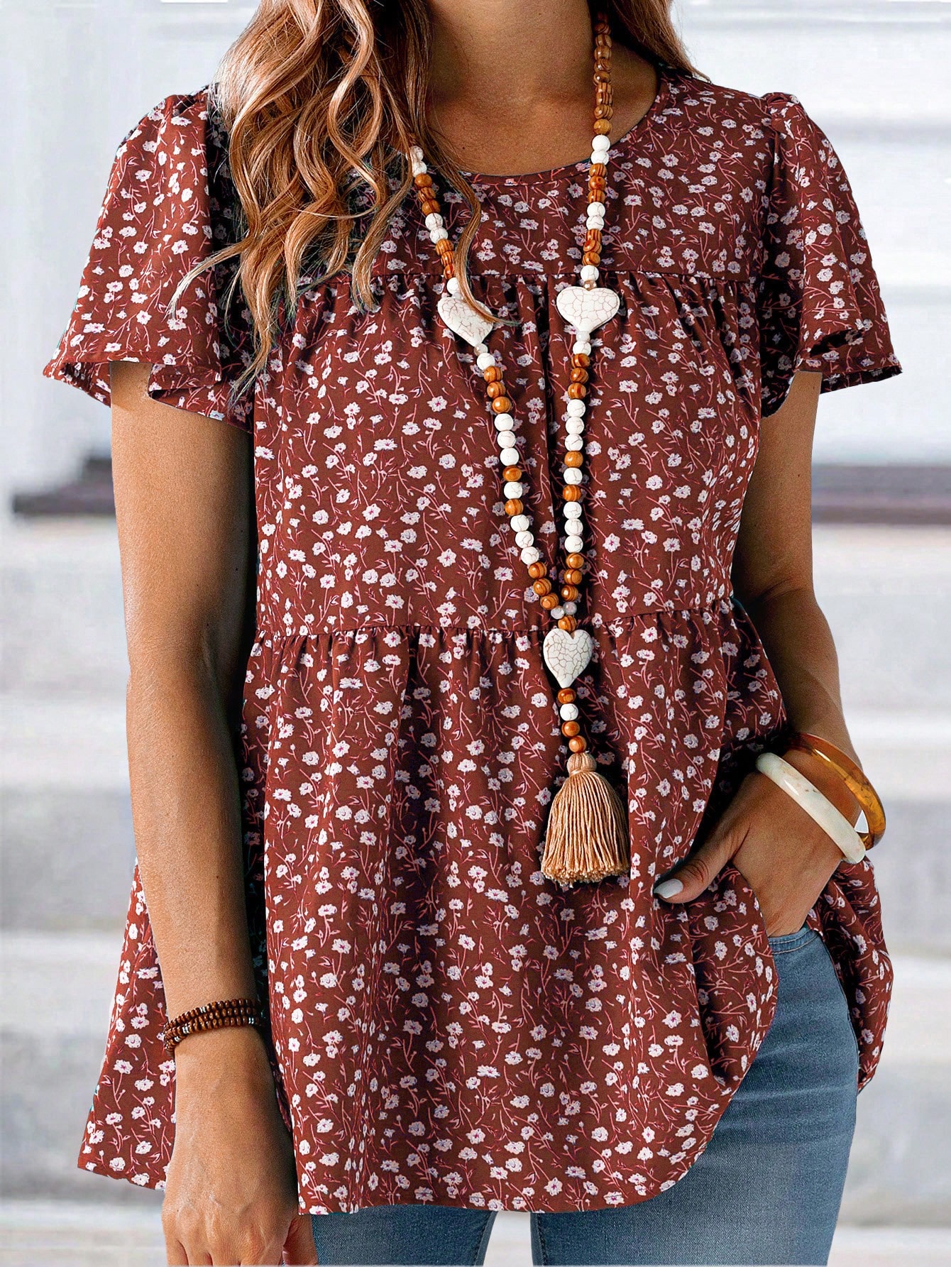 In Boho Women Blouses