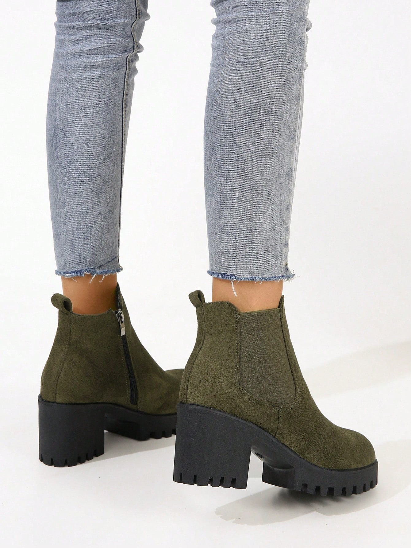 In Green Women Ankle Boots & Booties