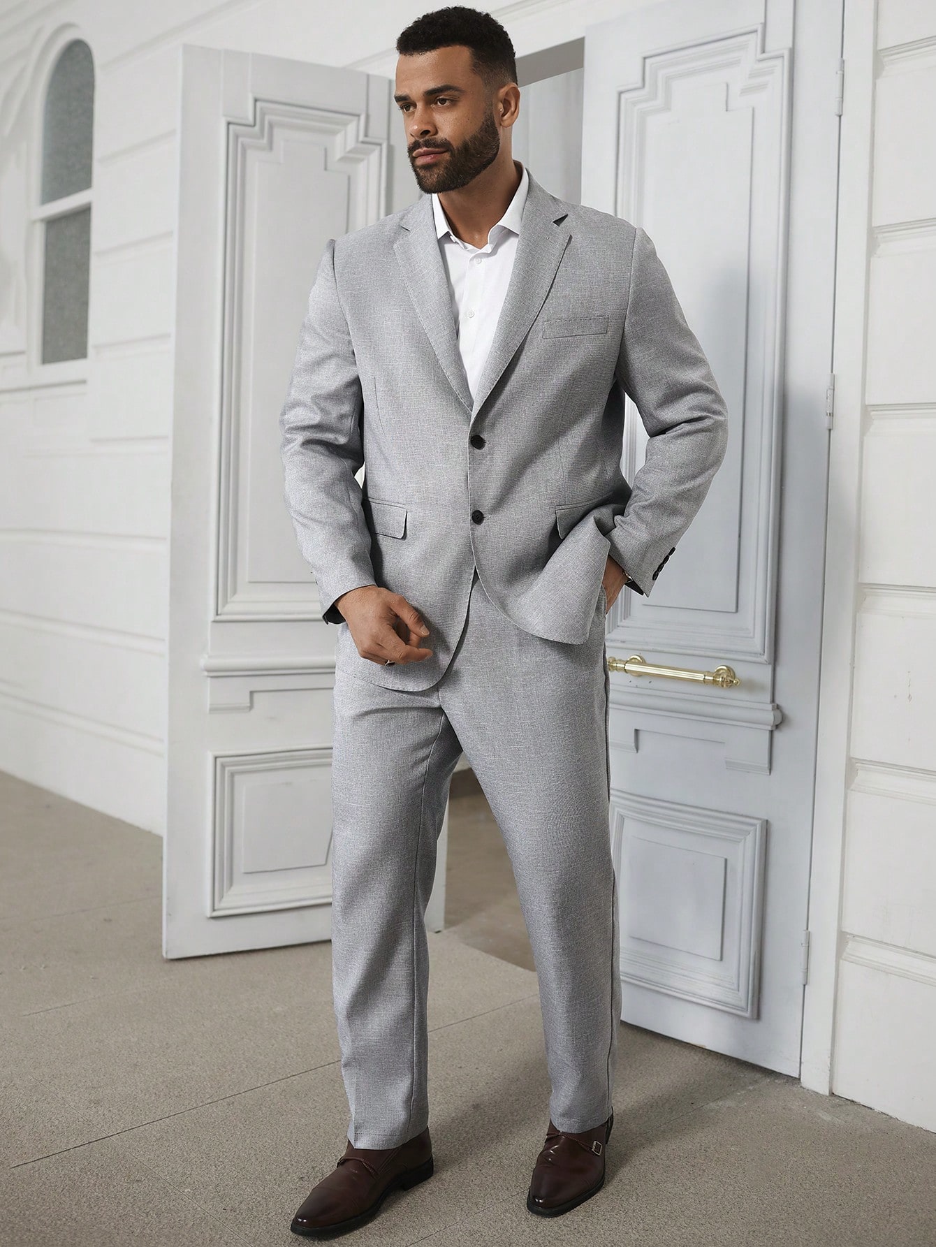 Men Plus Size Suits