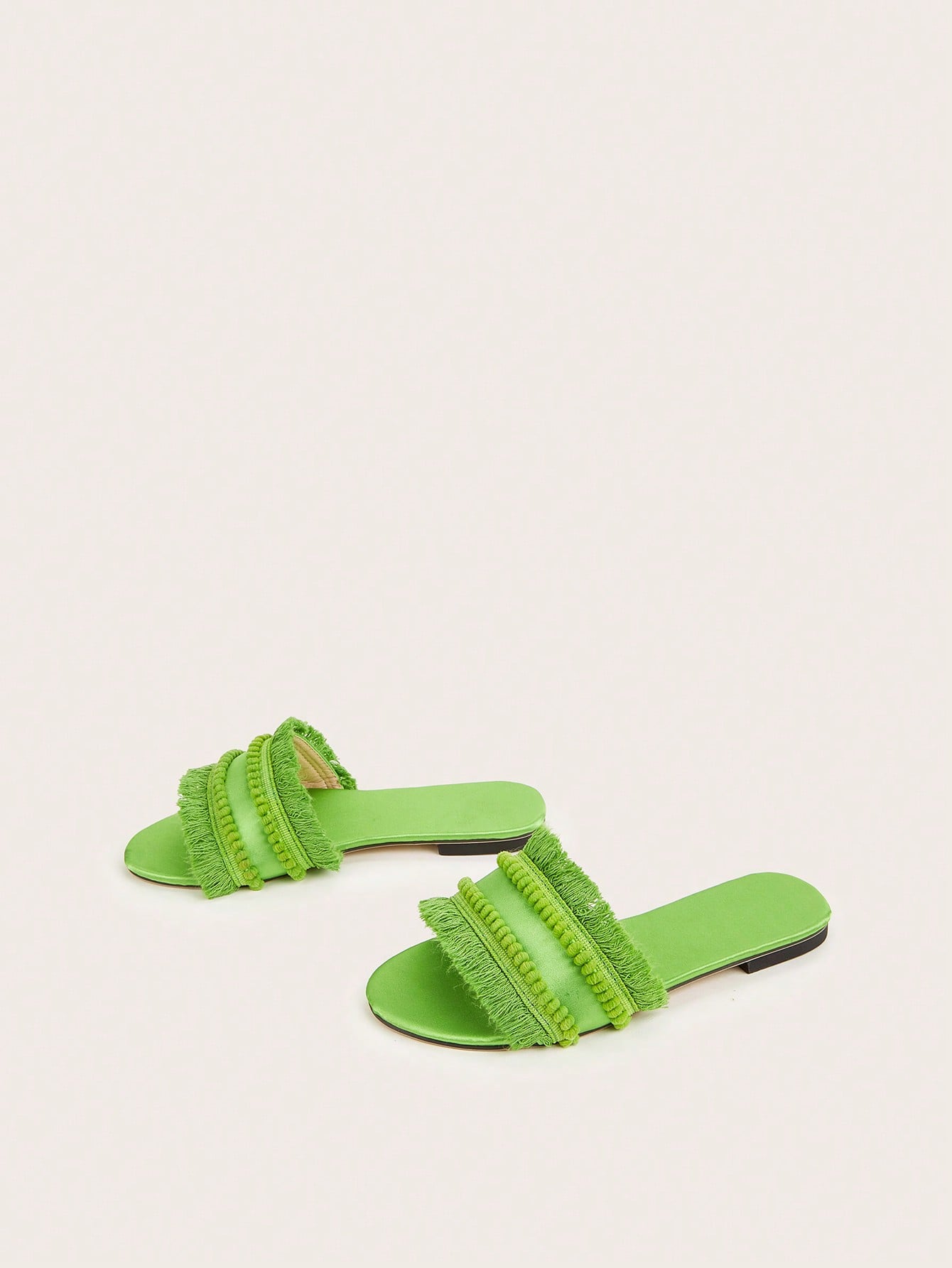 In Olive Green Women Sandals