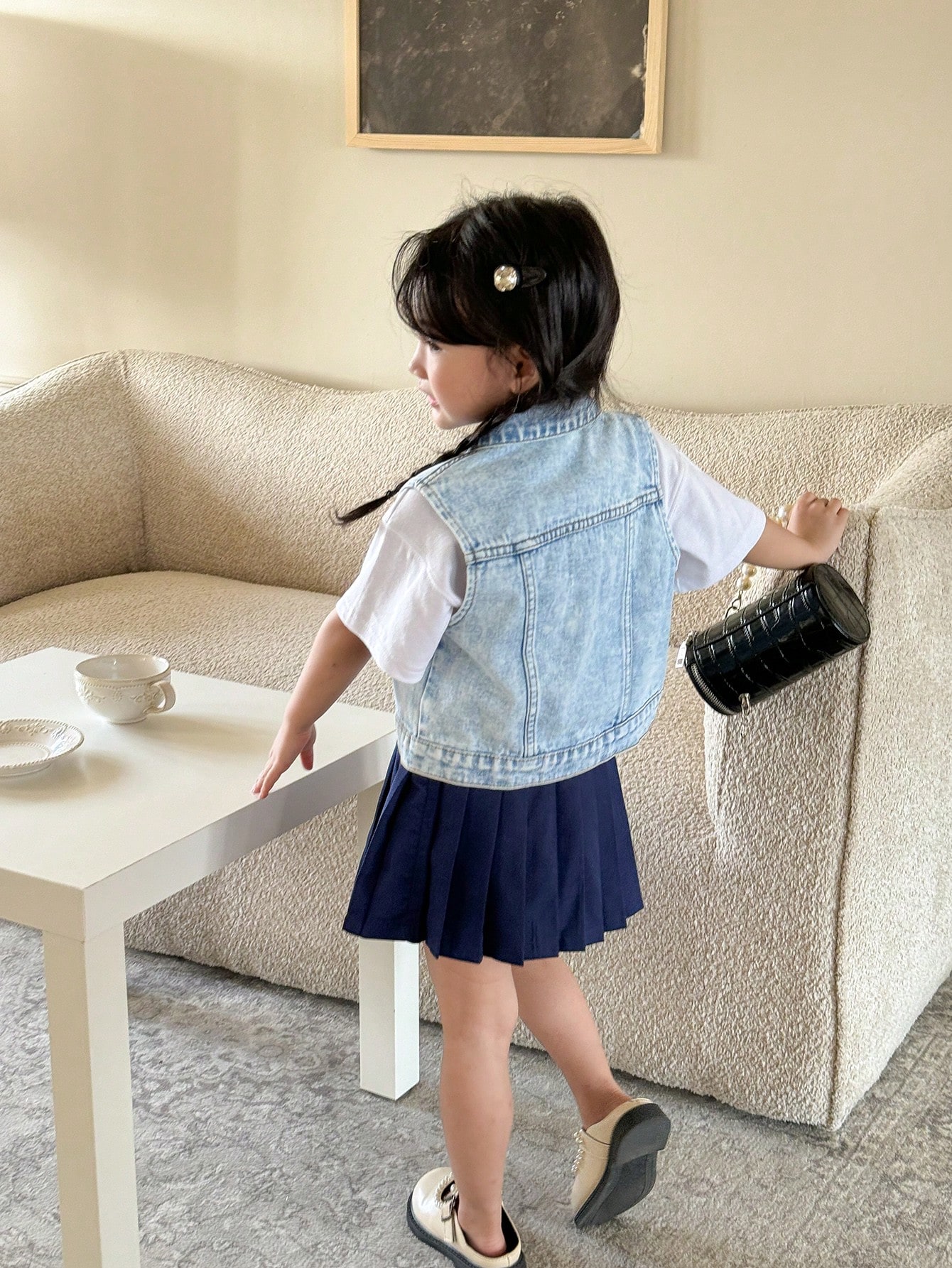 Young Girls Denim Jackets & Coats