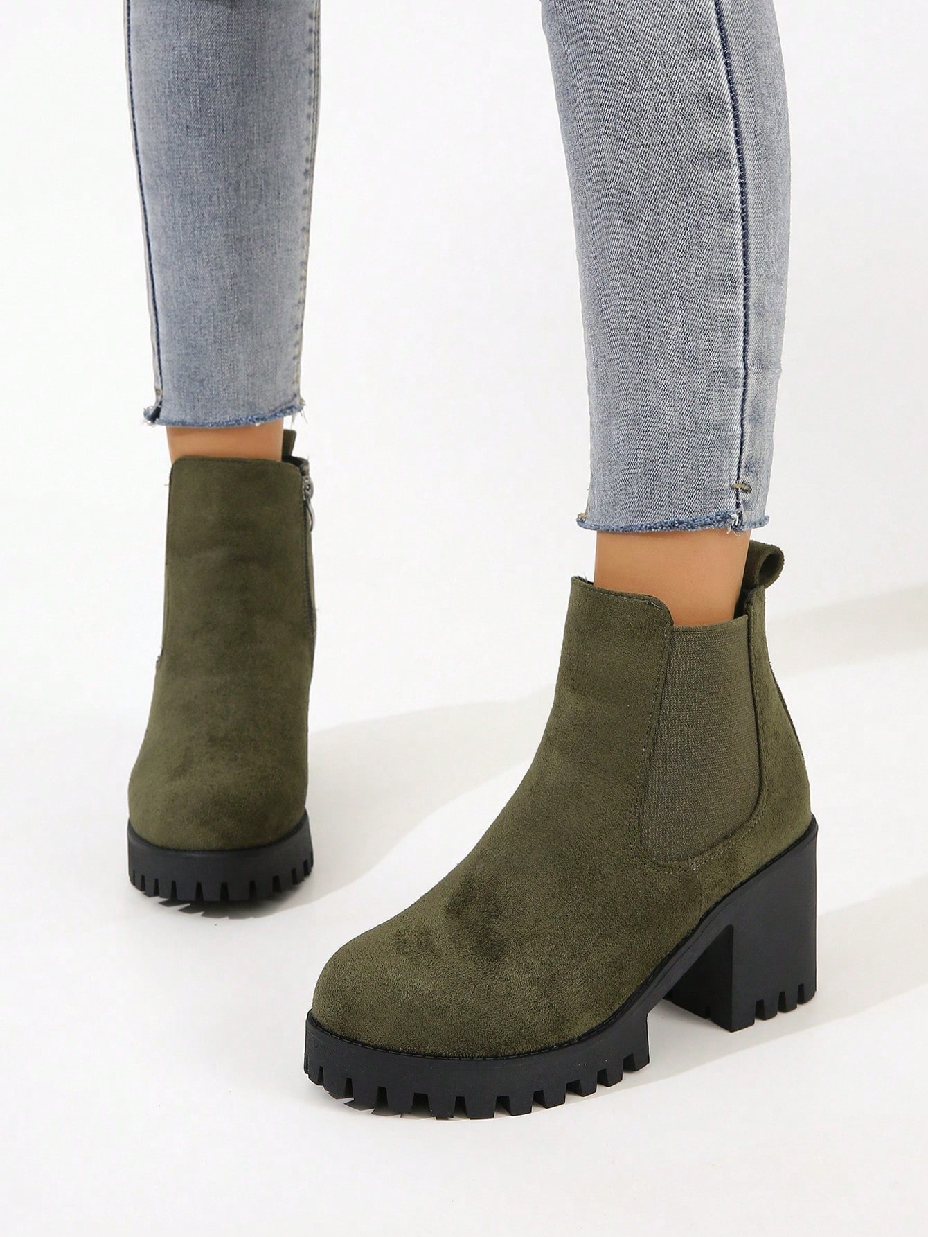 In Green Women Ankle Boots & Booties