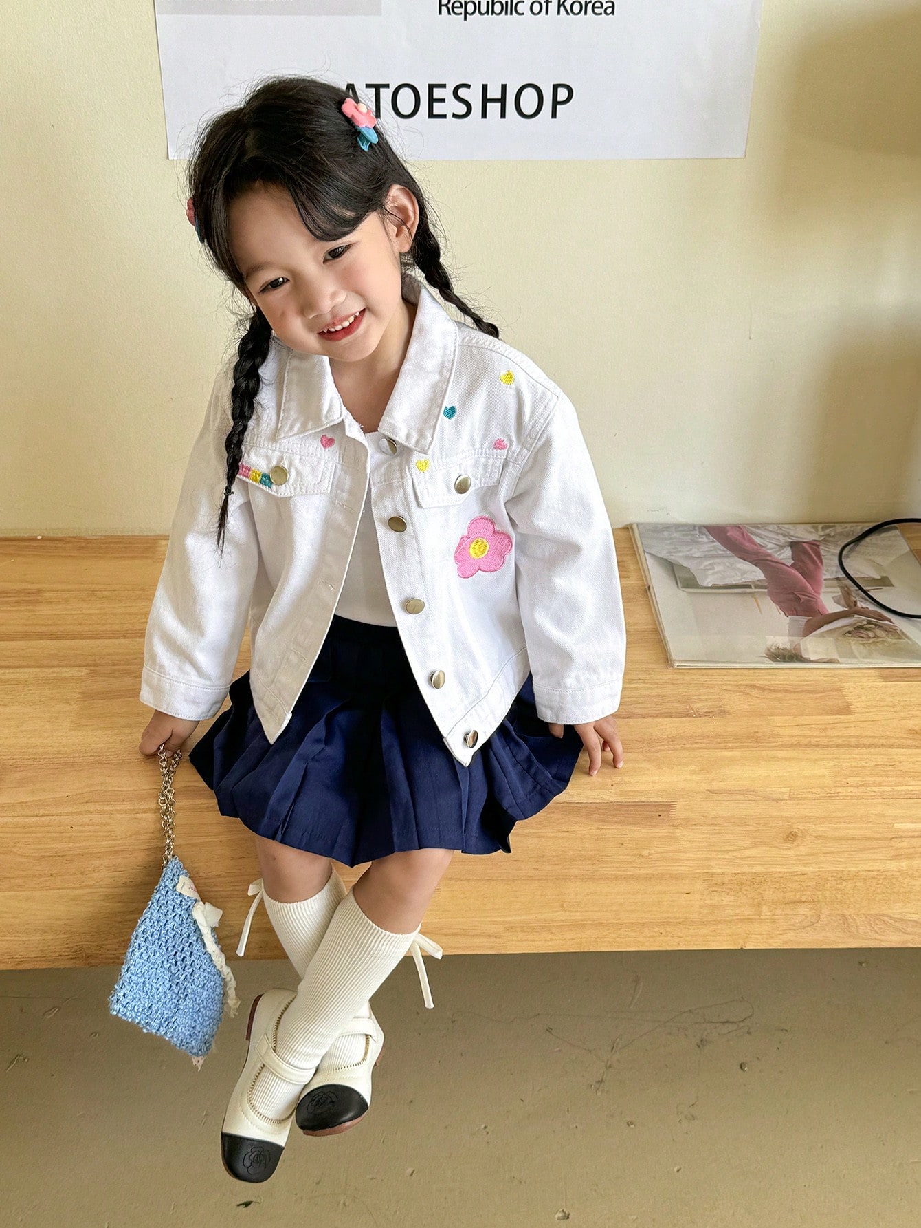 Young Girls Denim Jackets & Coats