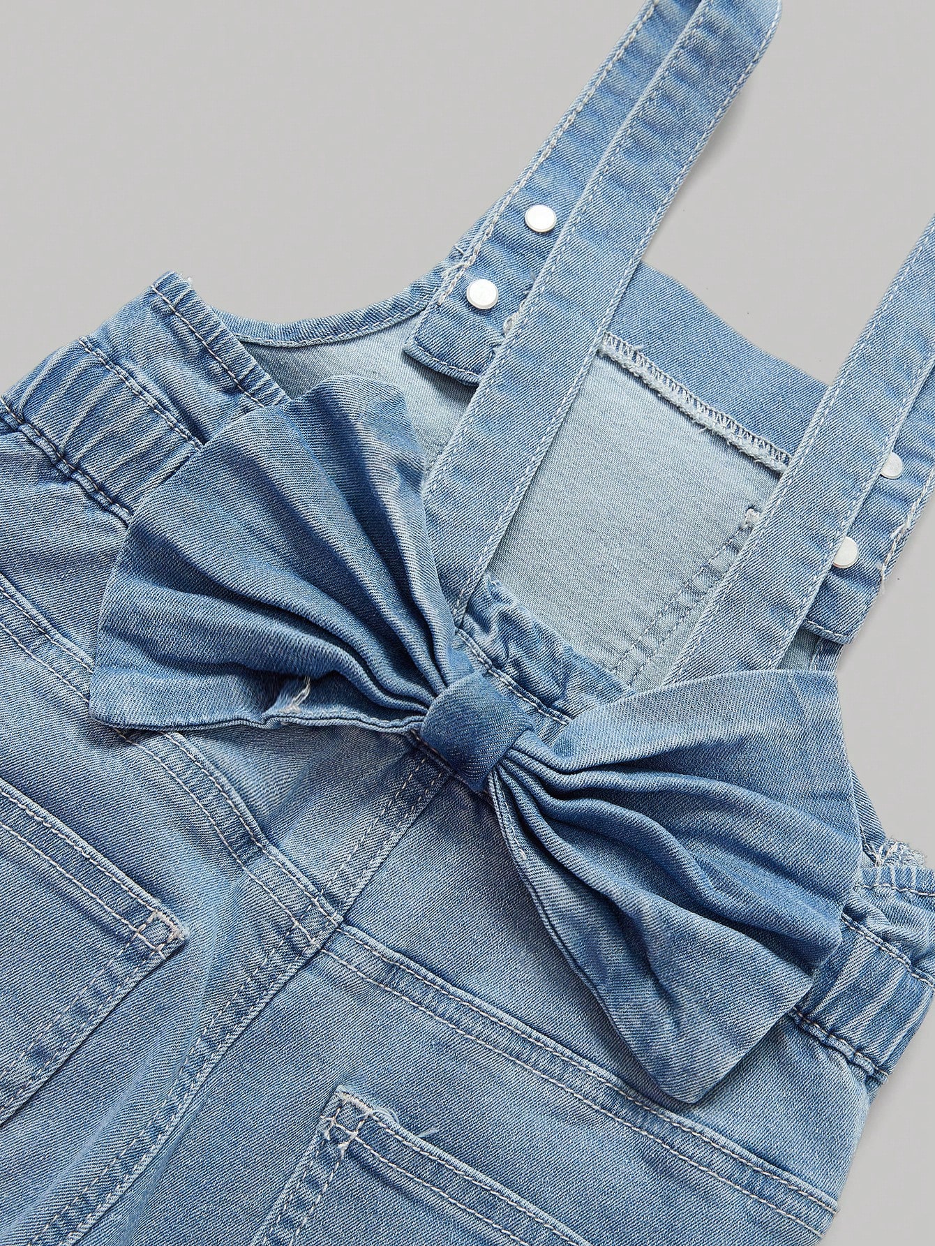 Young Girls Denim Overalls & Jumpsuits