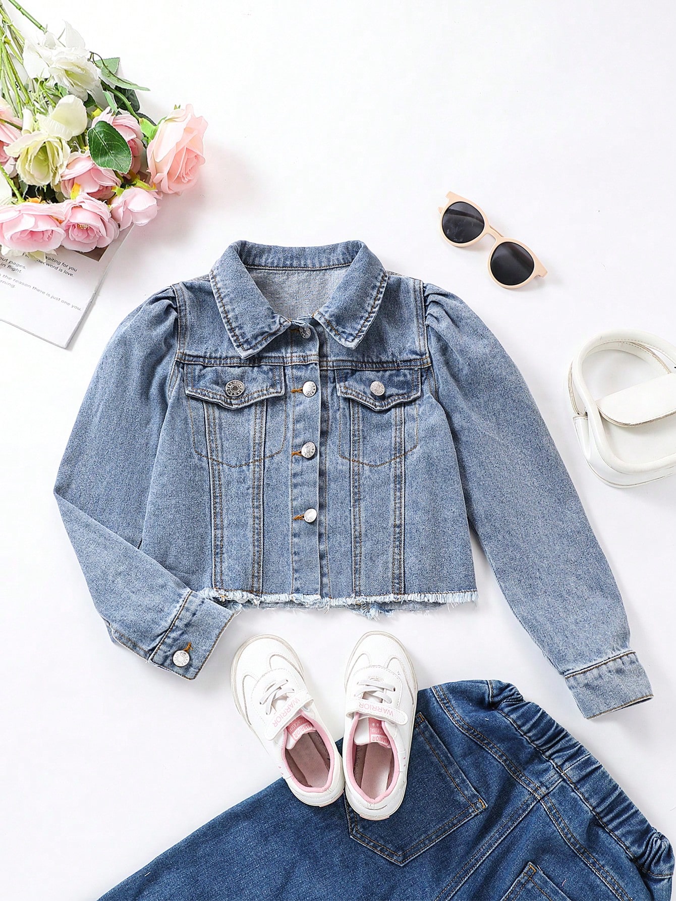 Tween Girls Denim Tops