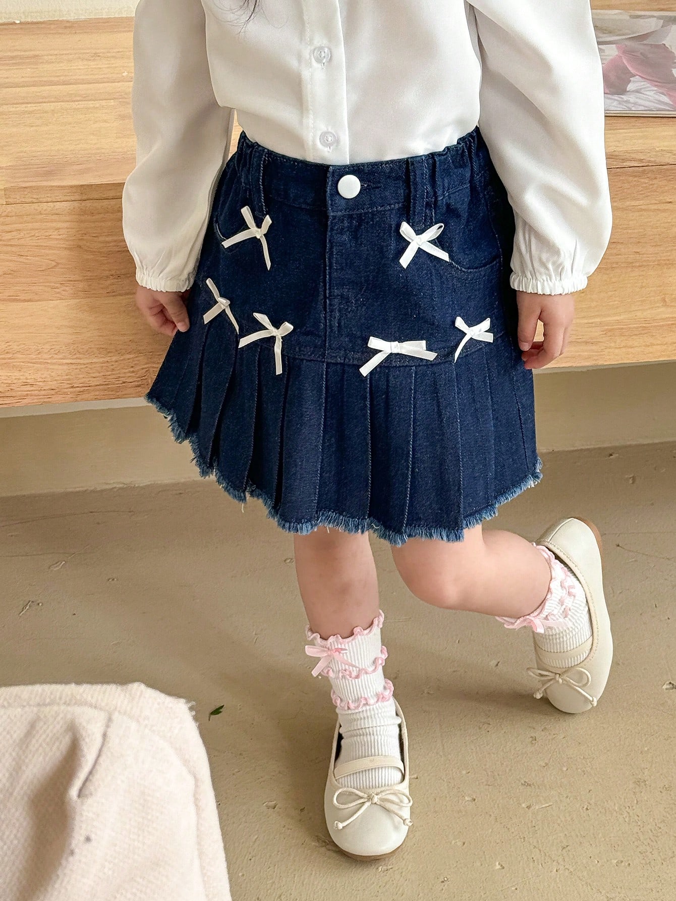 Young Girls Denim Skirts