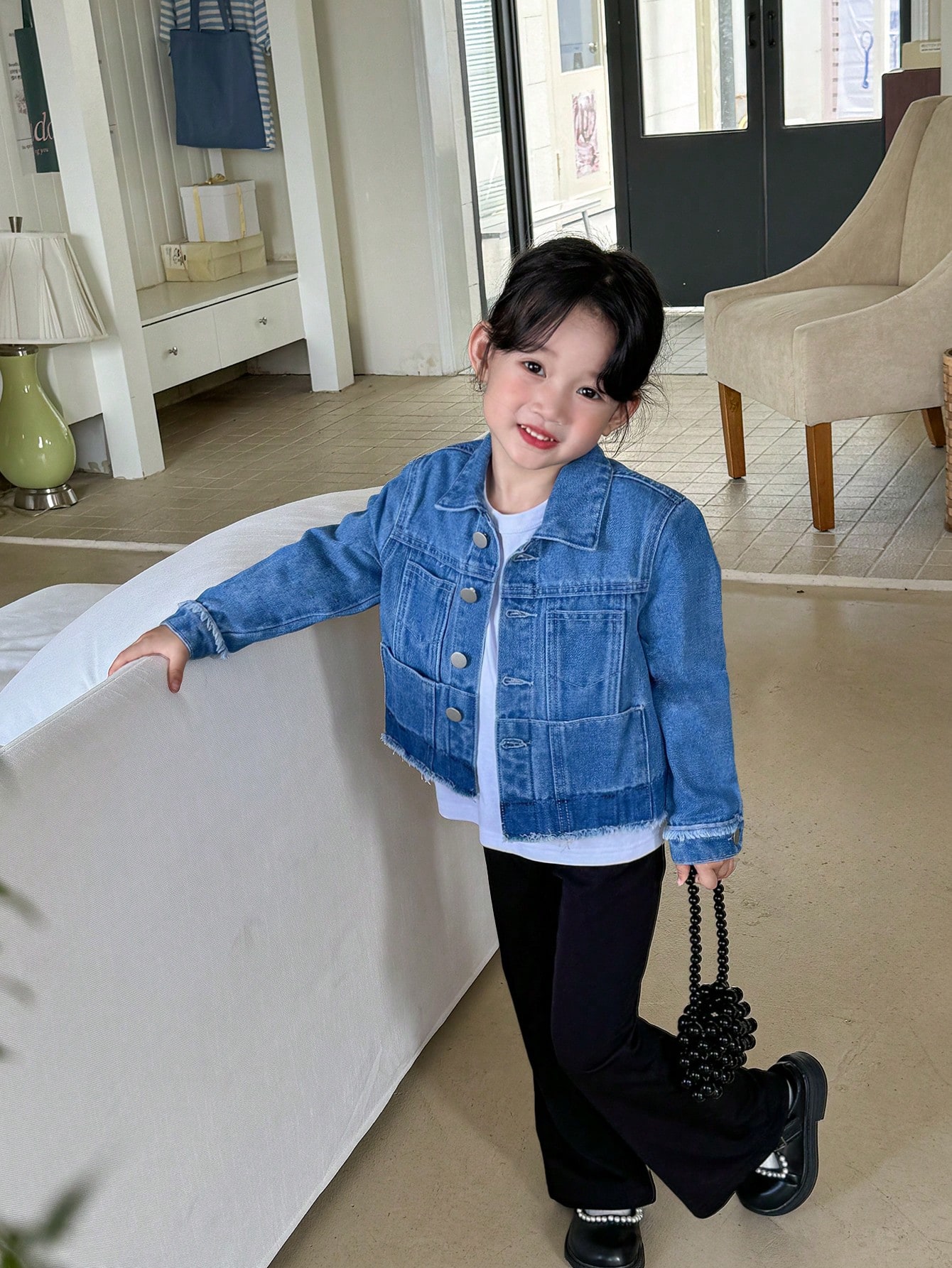 Young Girls Denim Jackets & Coats