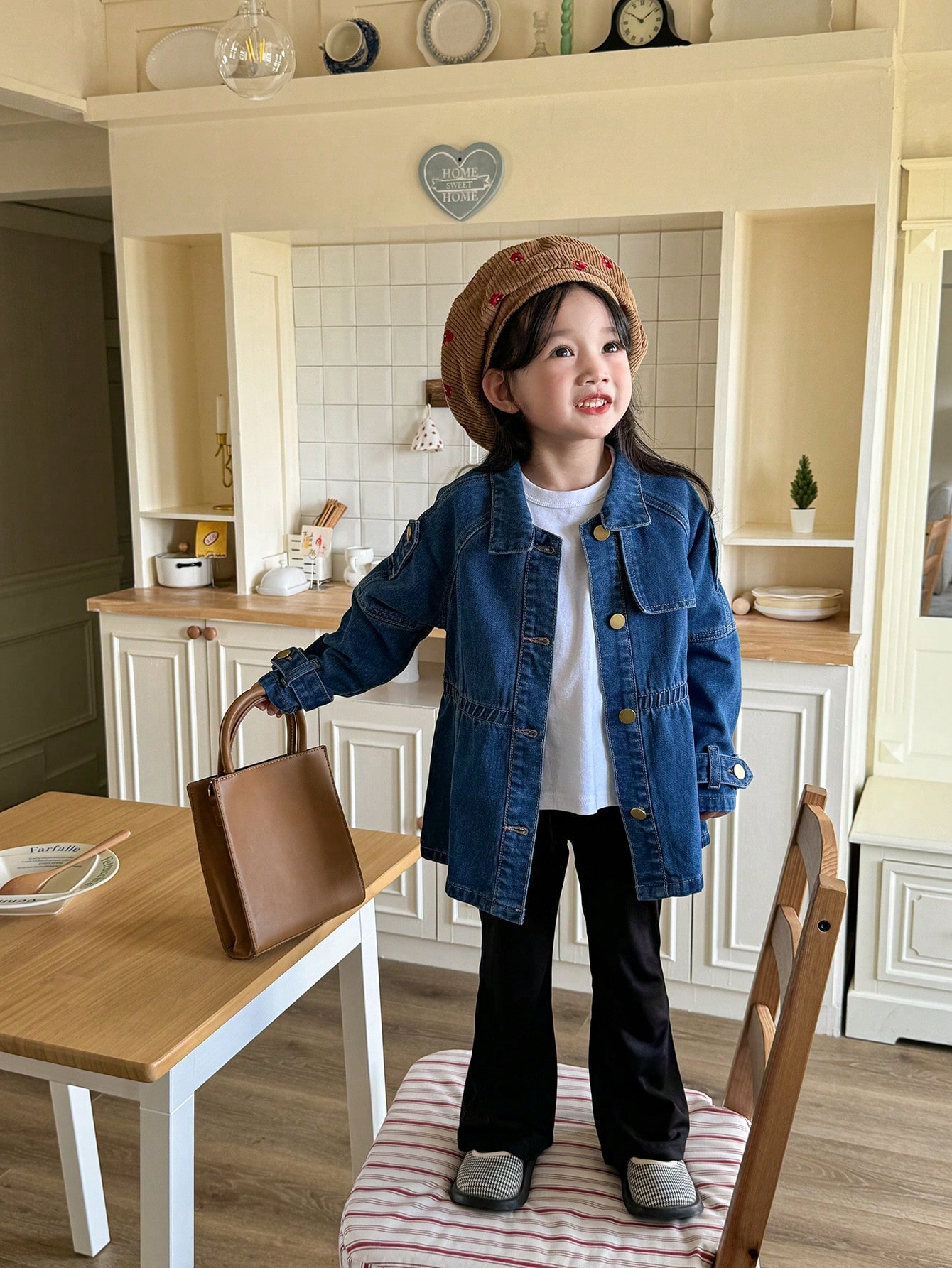 Young Girls Denim Jackets & Coats