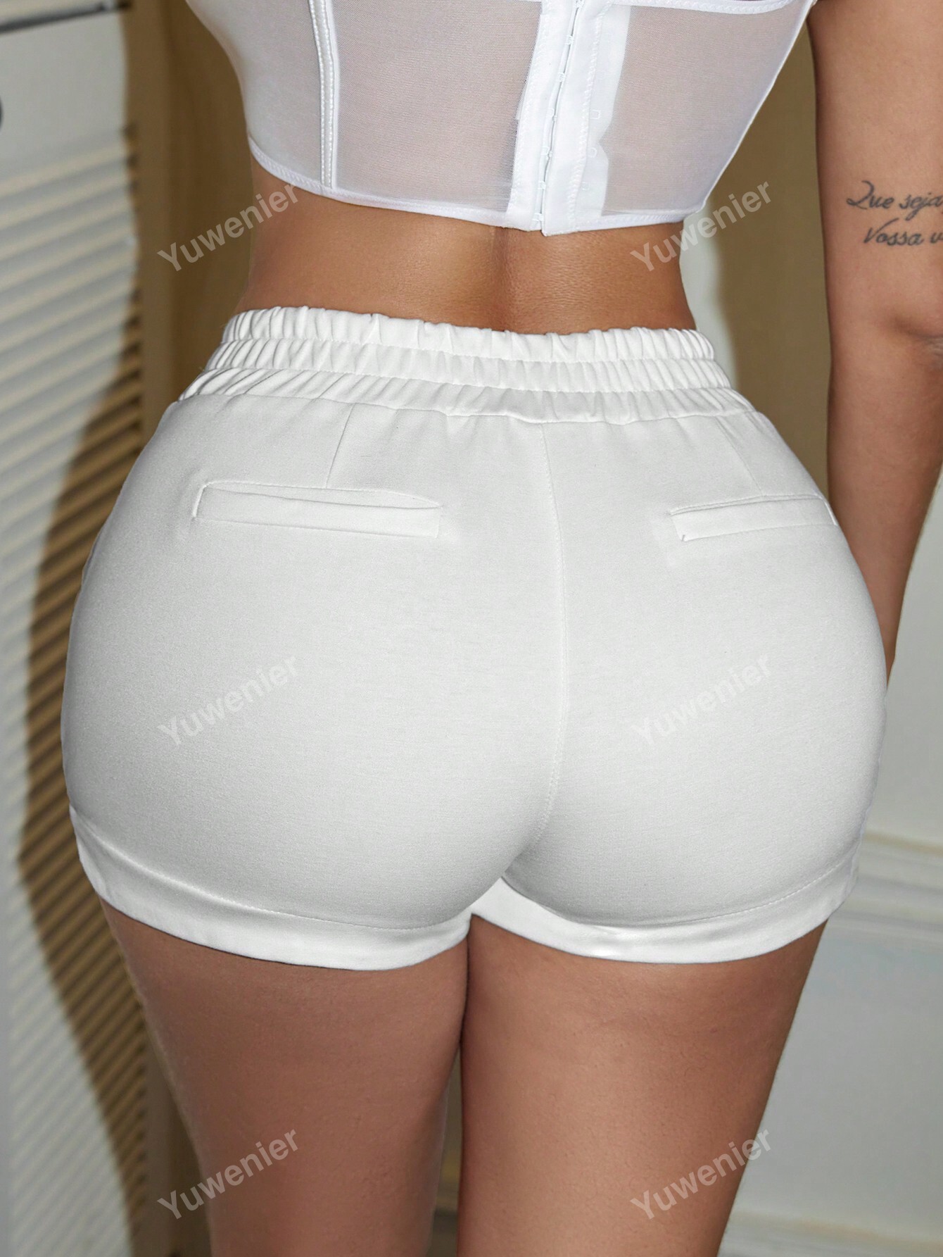 White Shorts