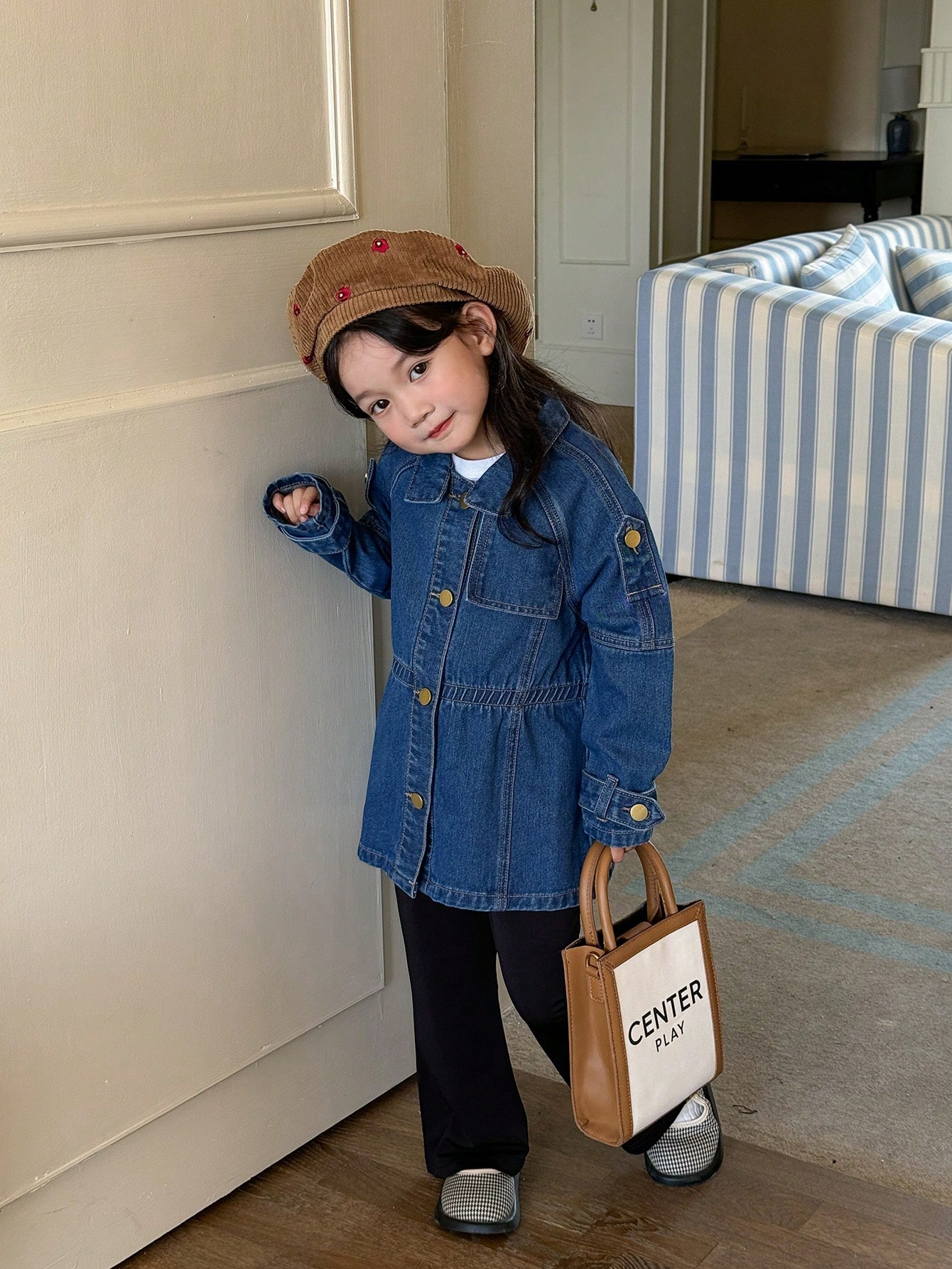 Young Girls Denim Jackets & Coats