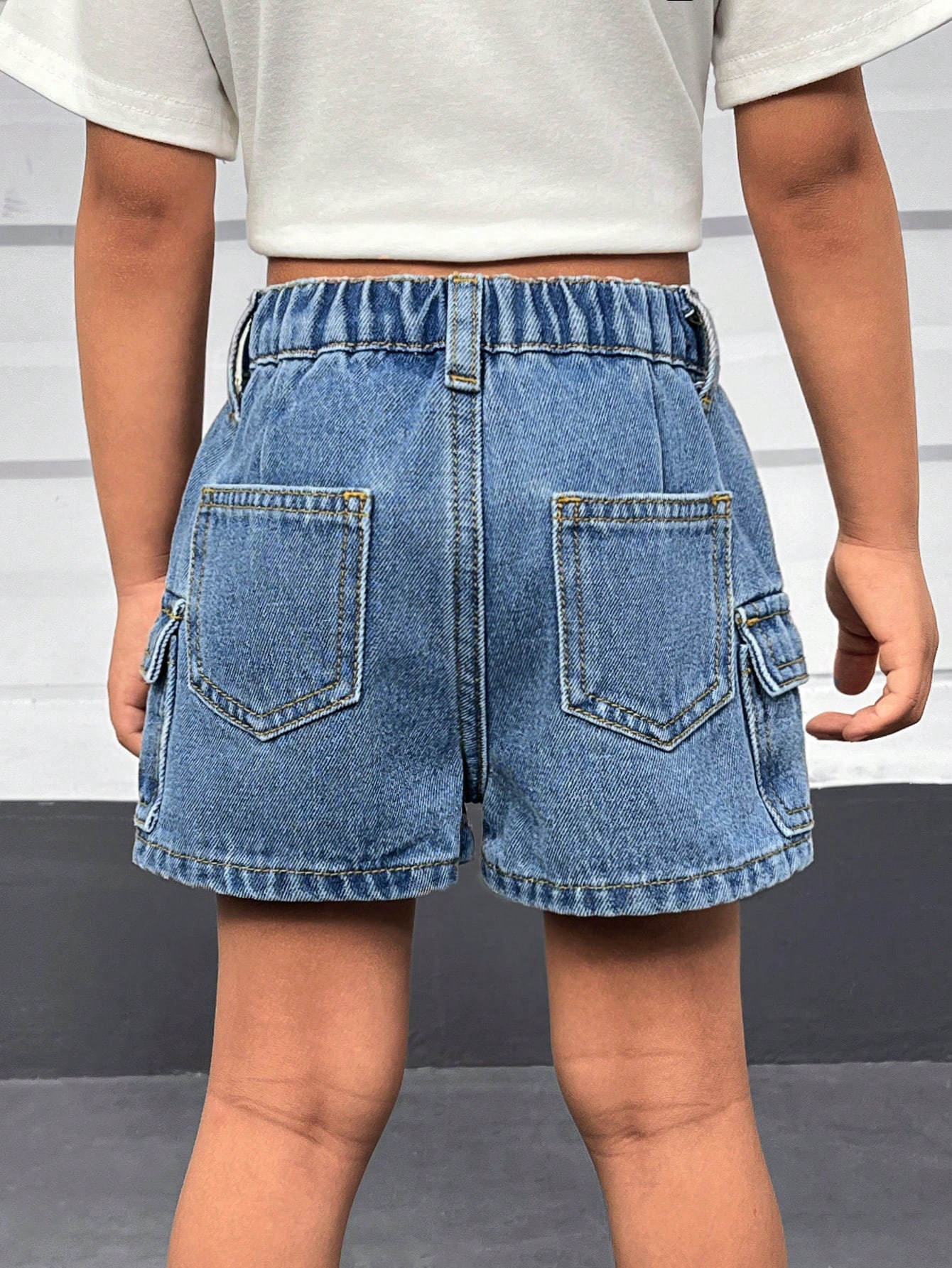 Young Girls Denim Shorts