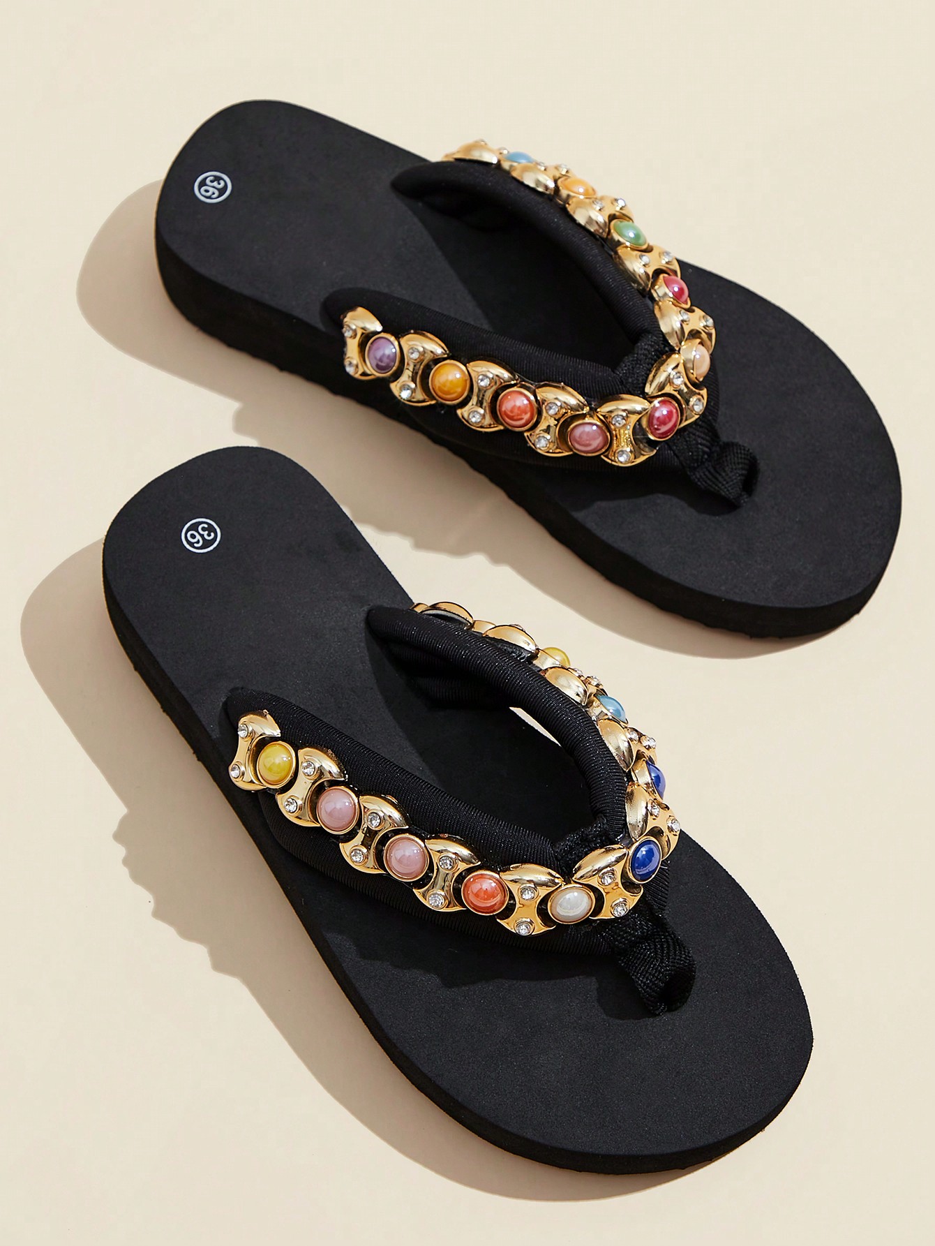 In Multicolor Women Flip-Flops