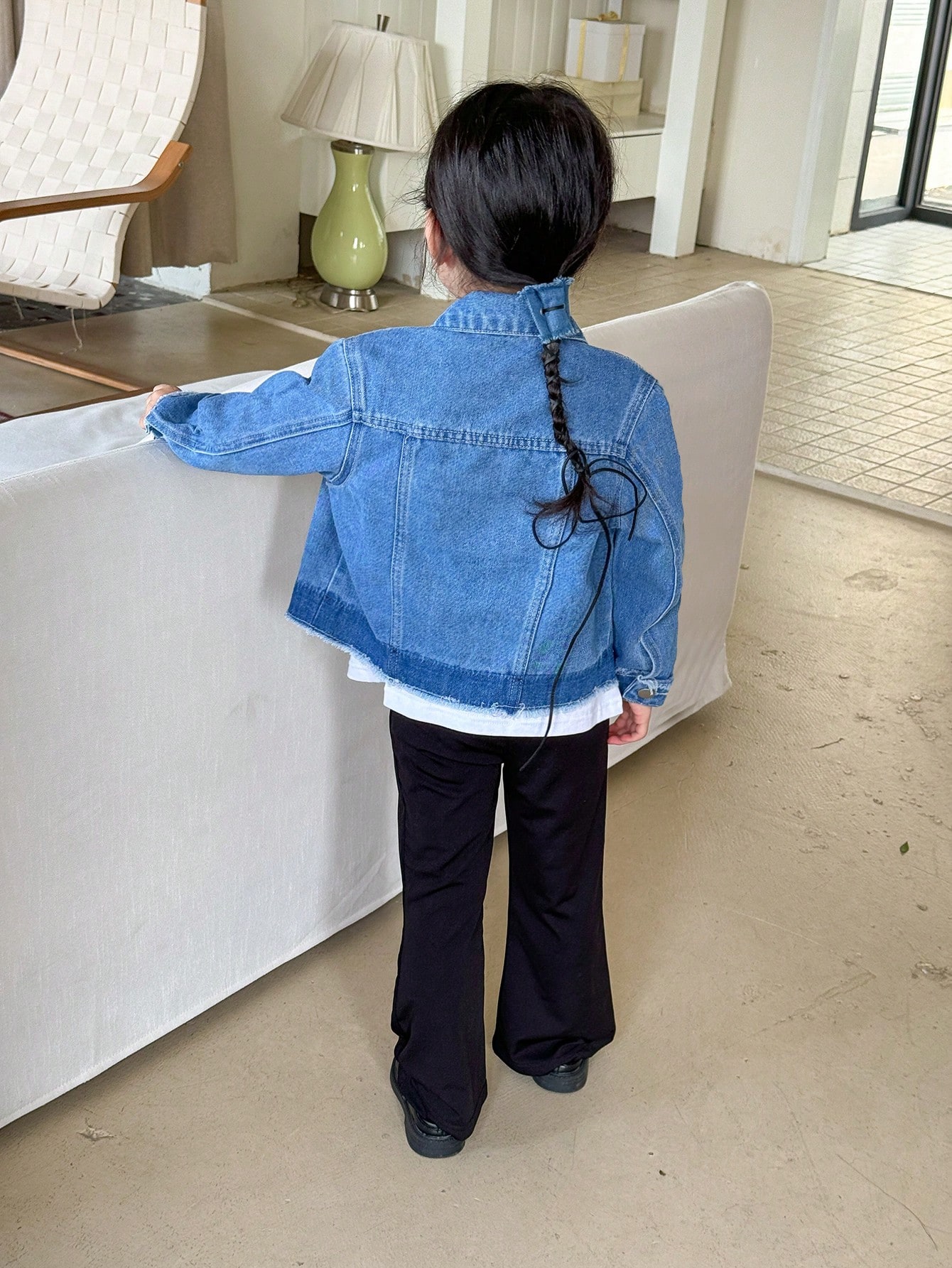 Young Girls Denim Jackets & Coats