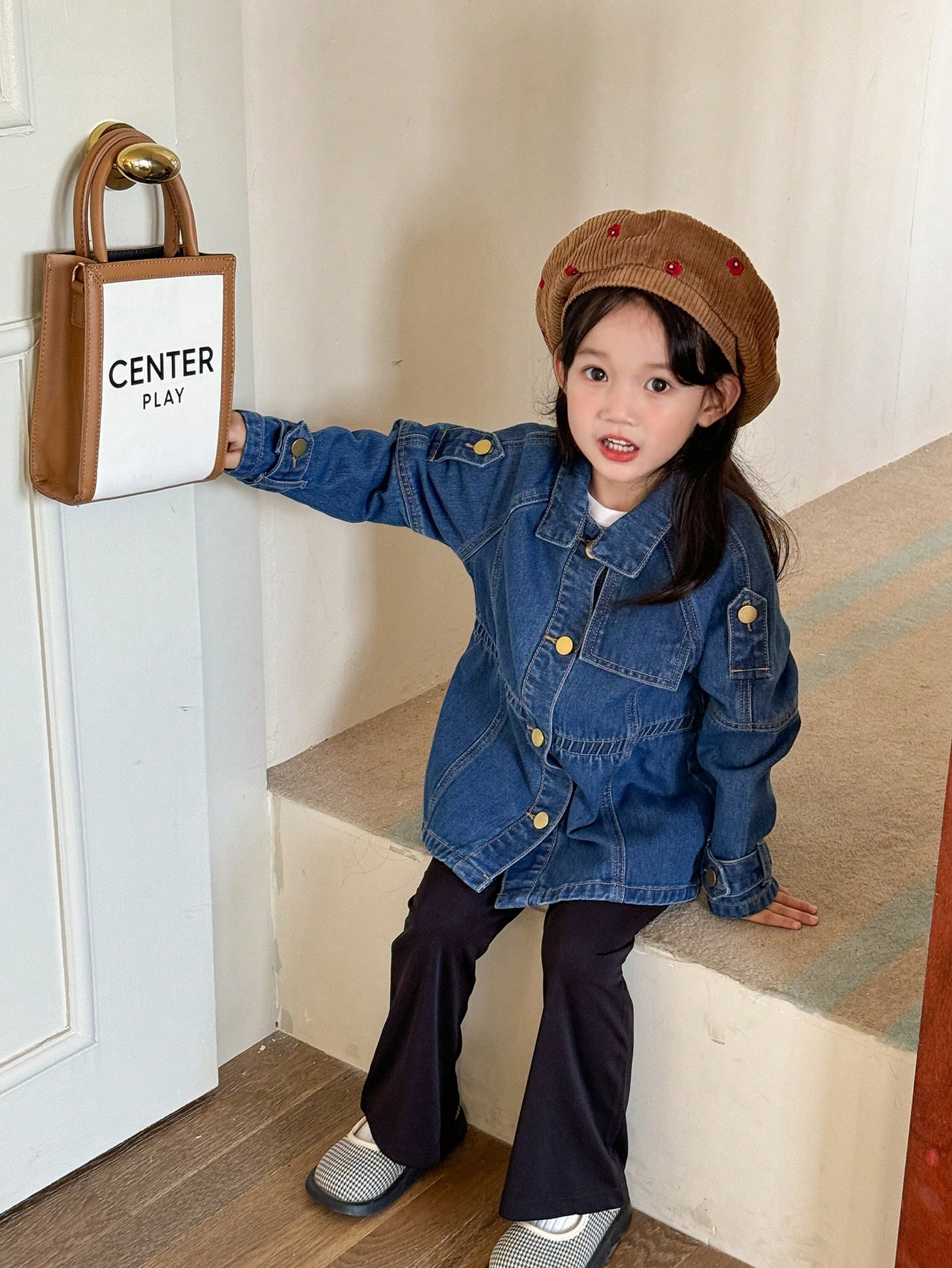 Young Girls Denim Jackets & Coats