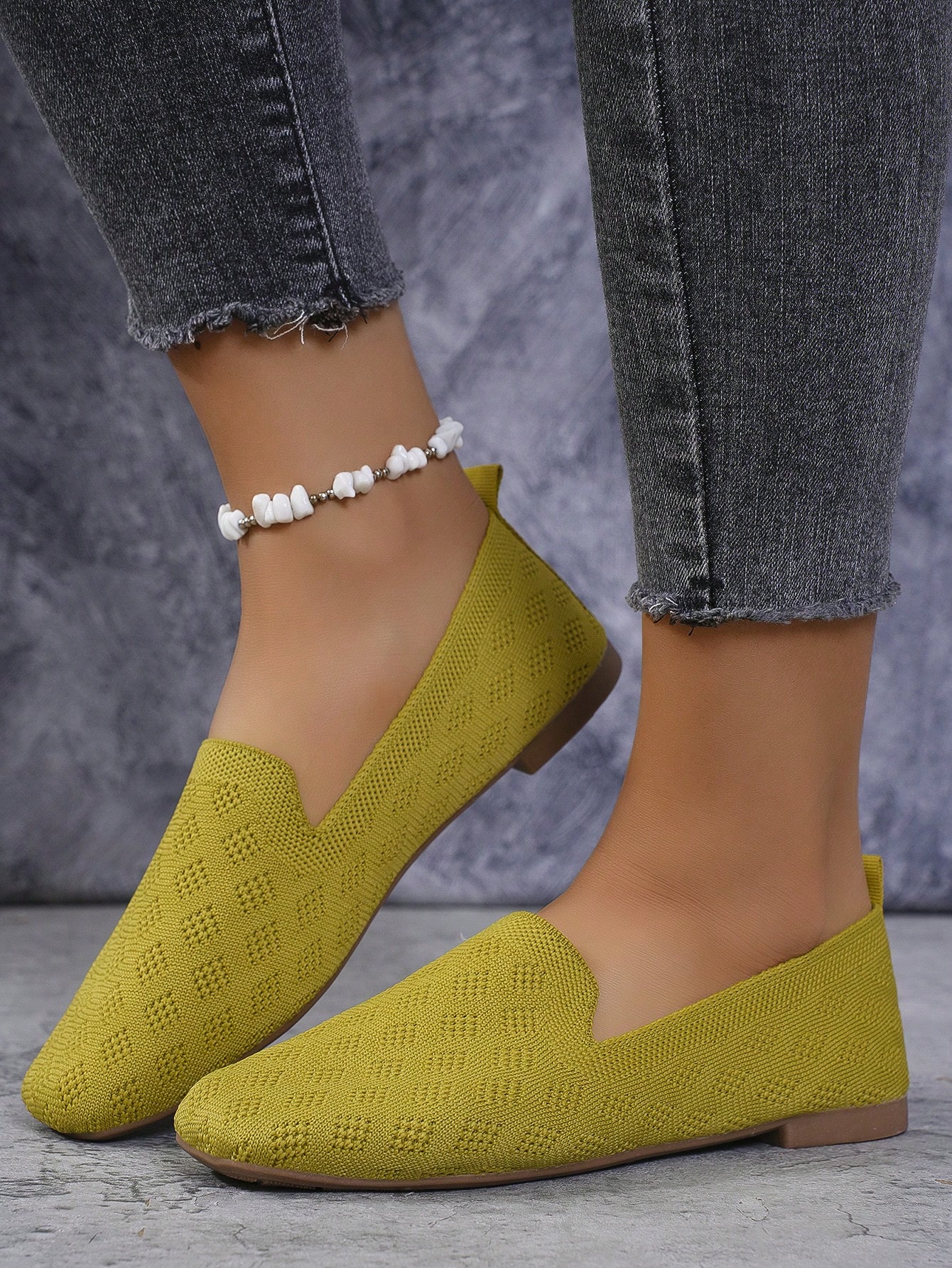 In Olive Green Women Shoes