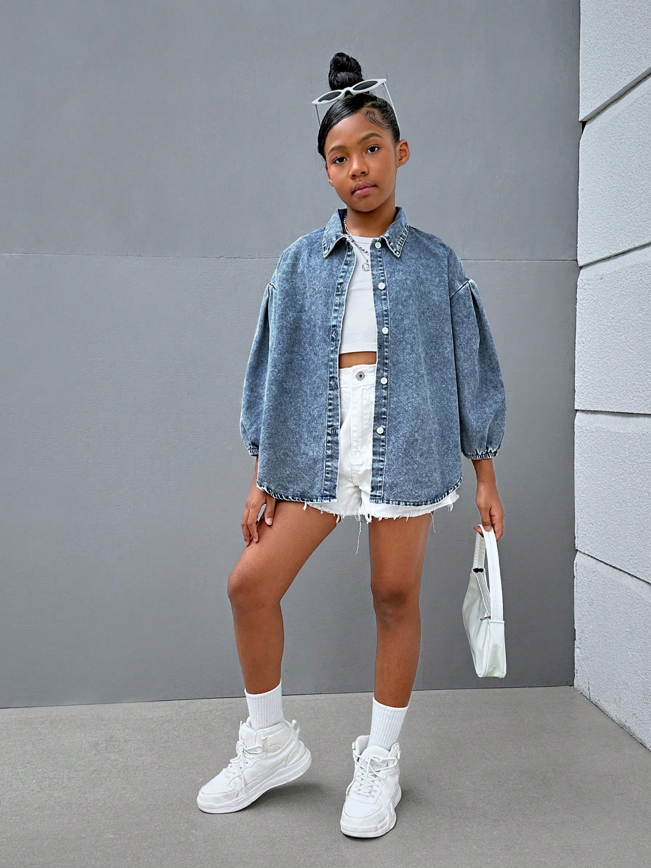 Tween Girls Denim Tops