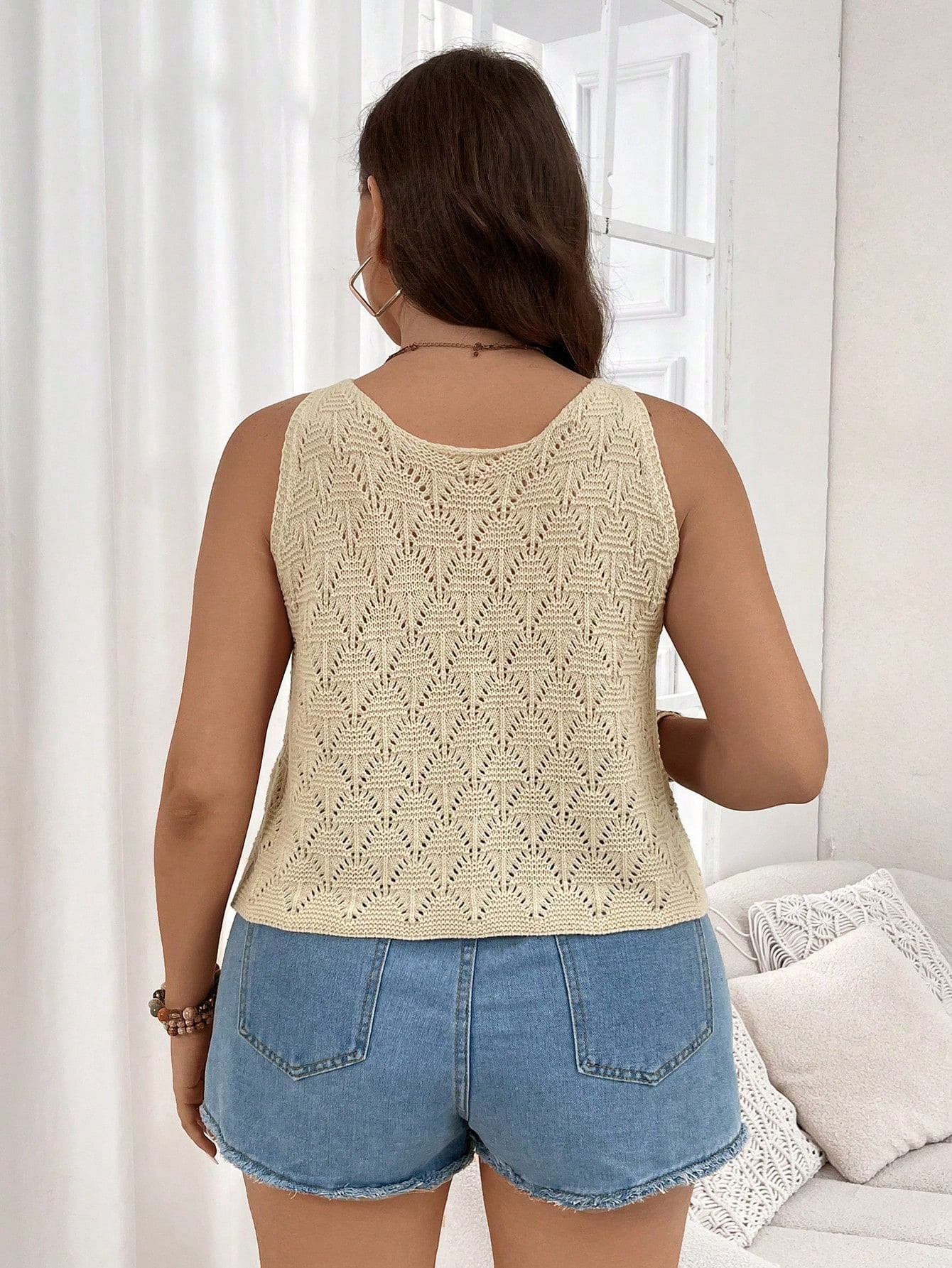 In Casual Plus Size Sweater Vests