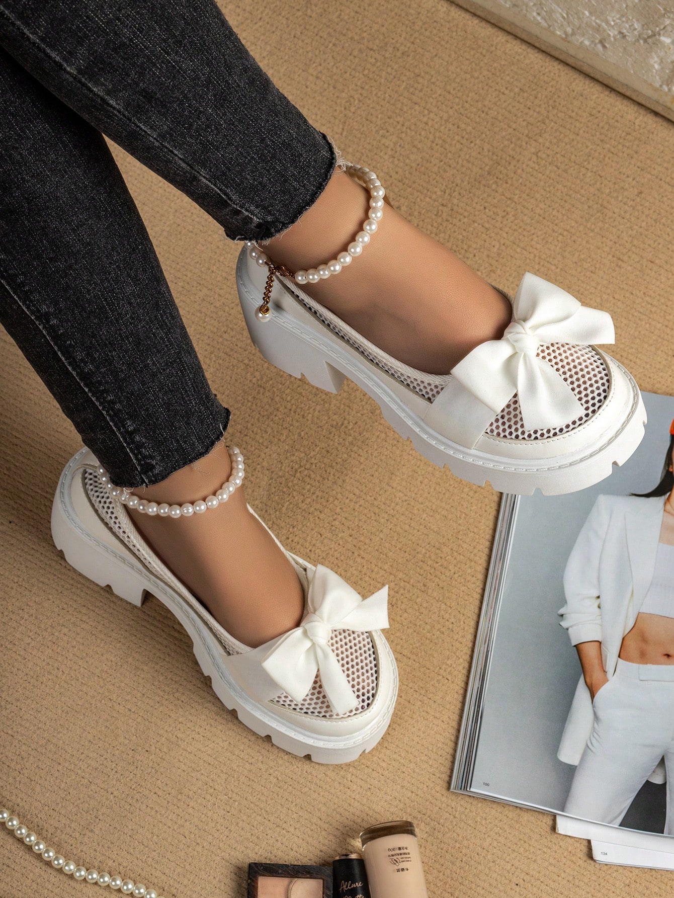 In White Women Wedges & Flatform