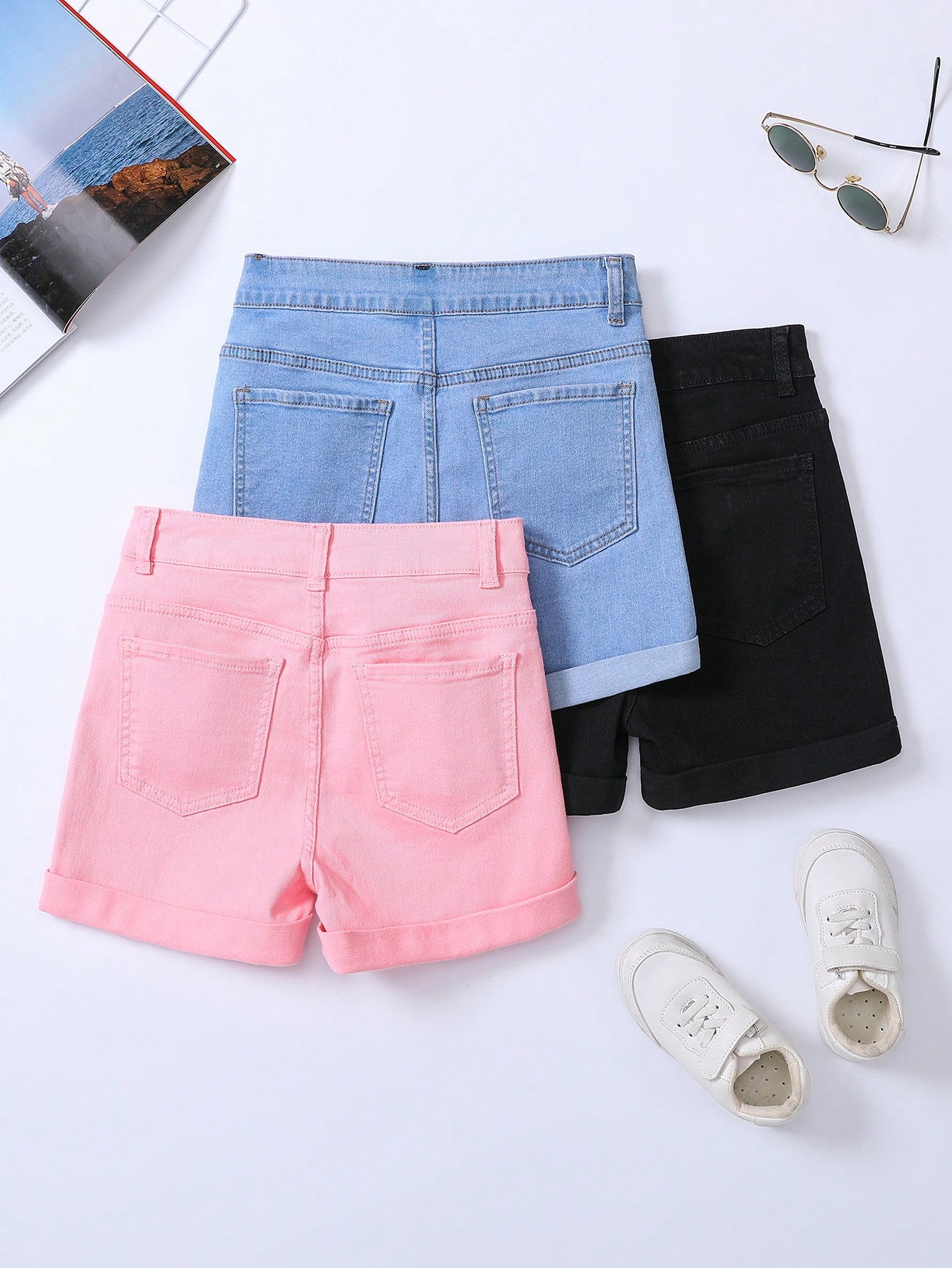 Teen Girls Denim Shorts