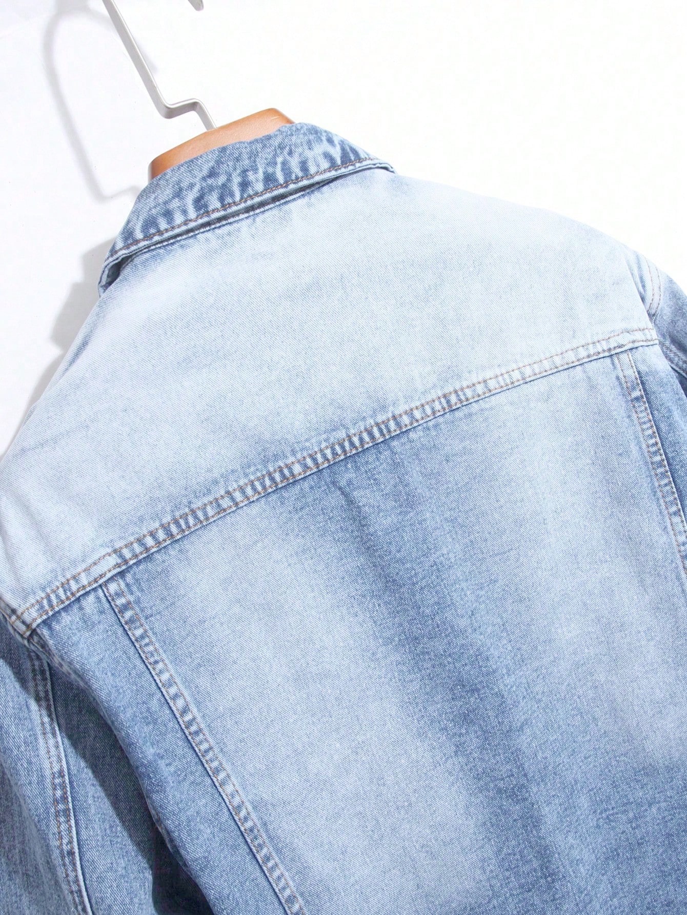 Men Plus Size Denim Jackets