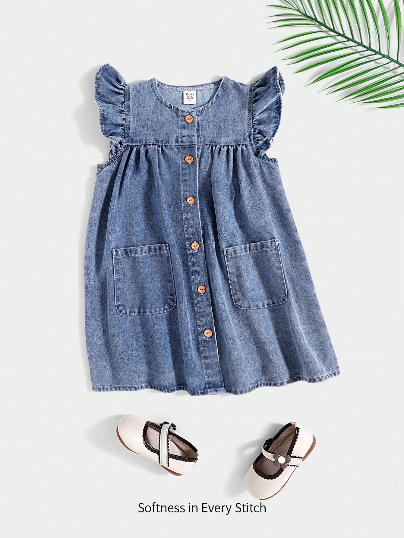 Young Girls Denim Dresses