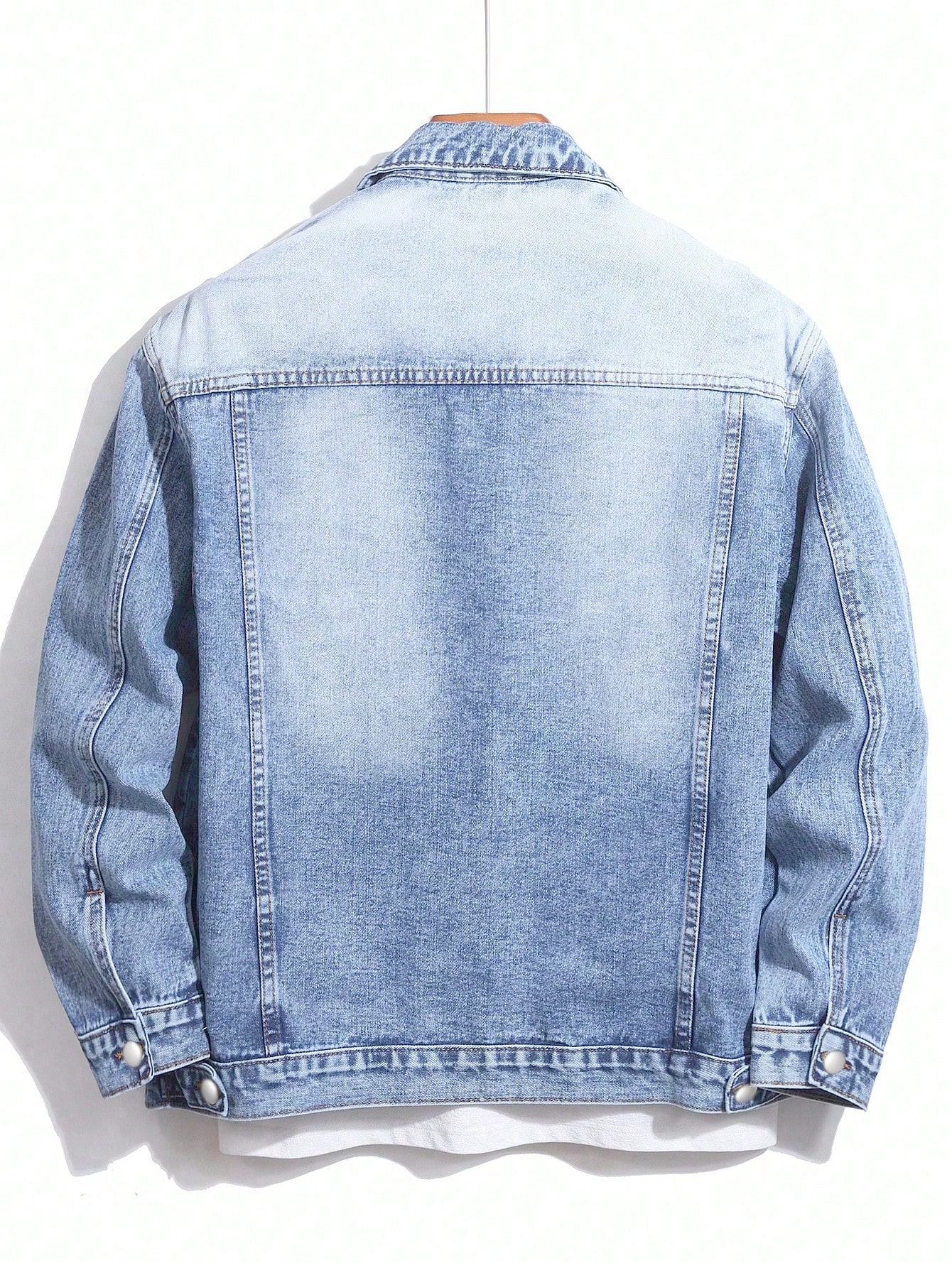 Men Plus Size Denim Jackets