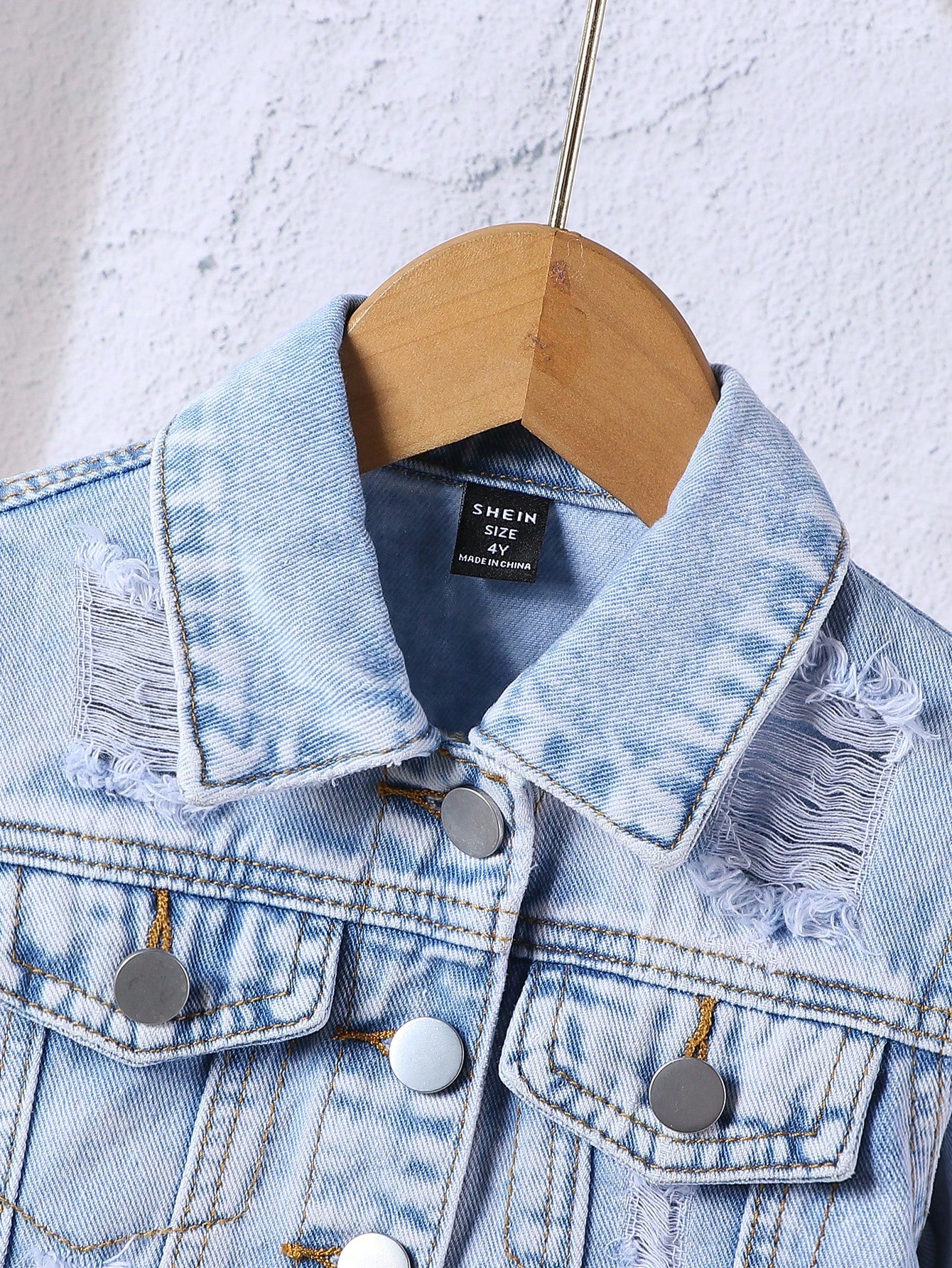 Young Boys Denim Two-piece Outfits