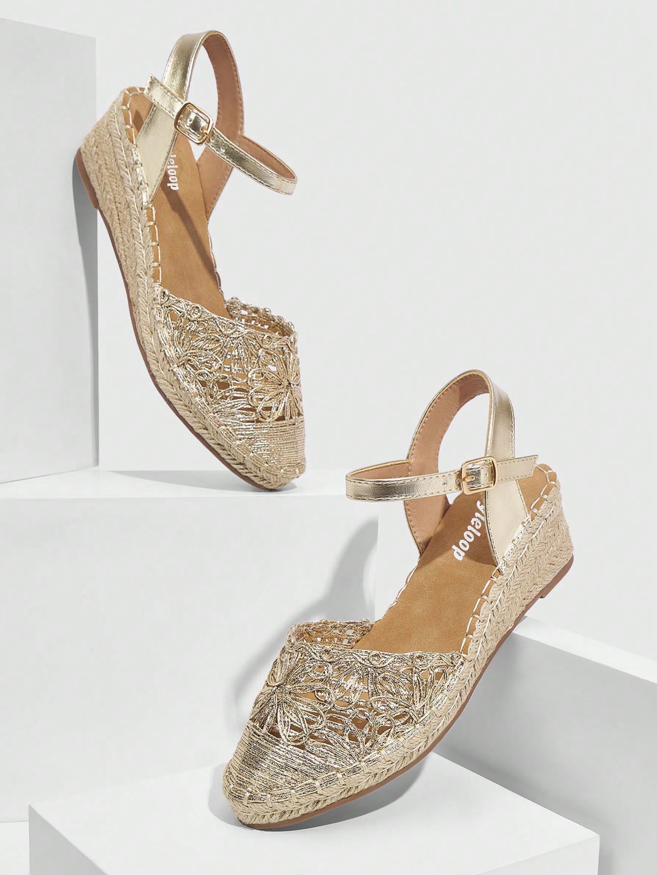 In Gold Women Wedges & Flatform