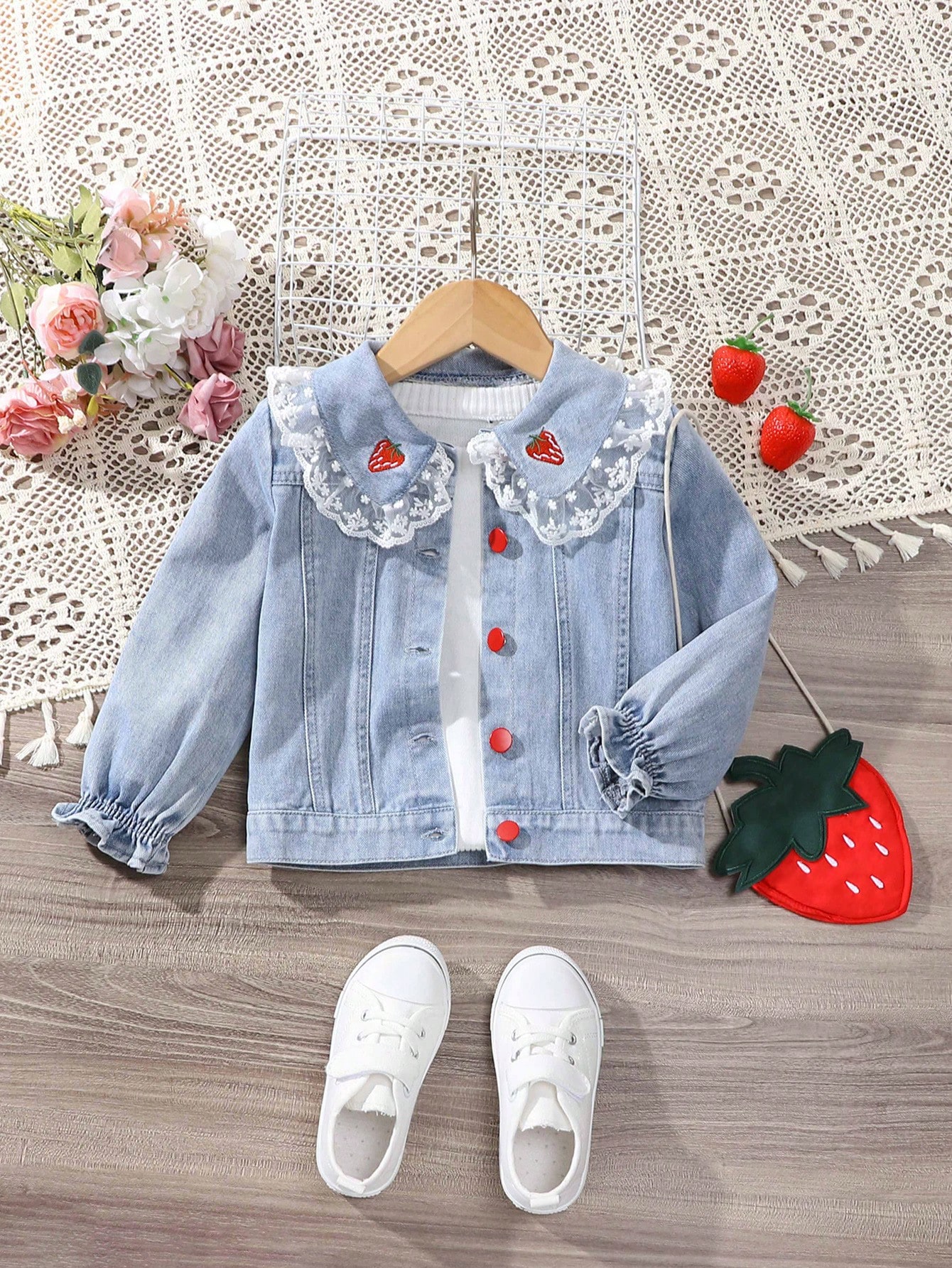 Young Girls Denim Jackets & Coats